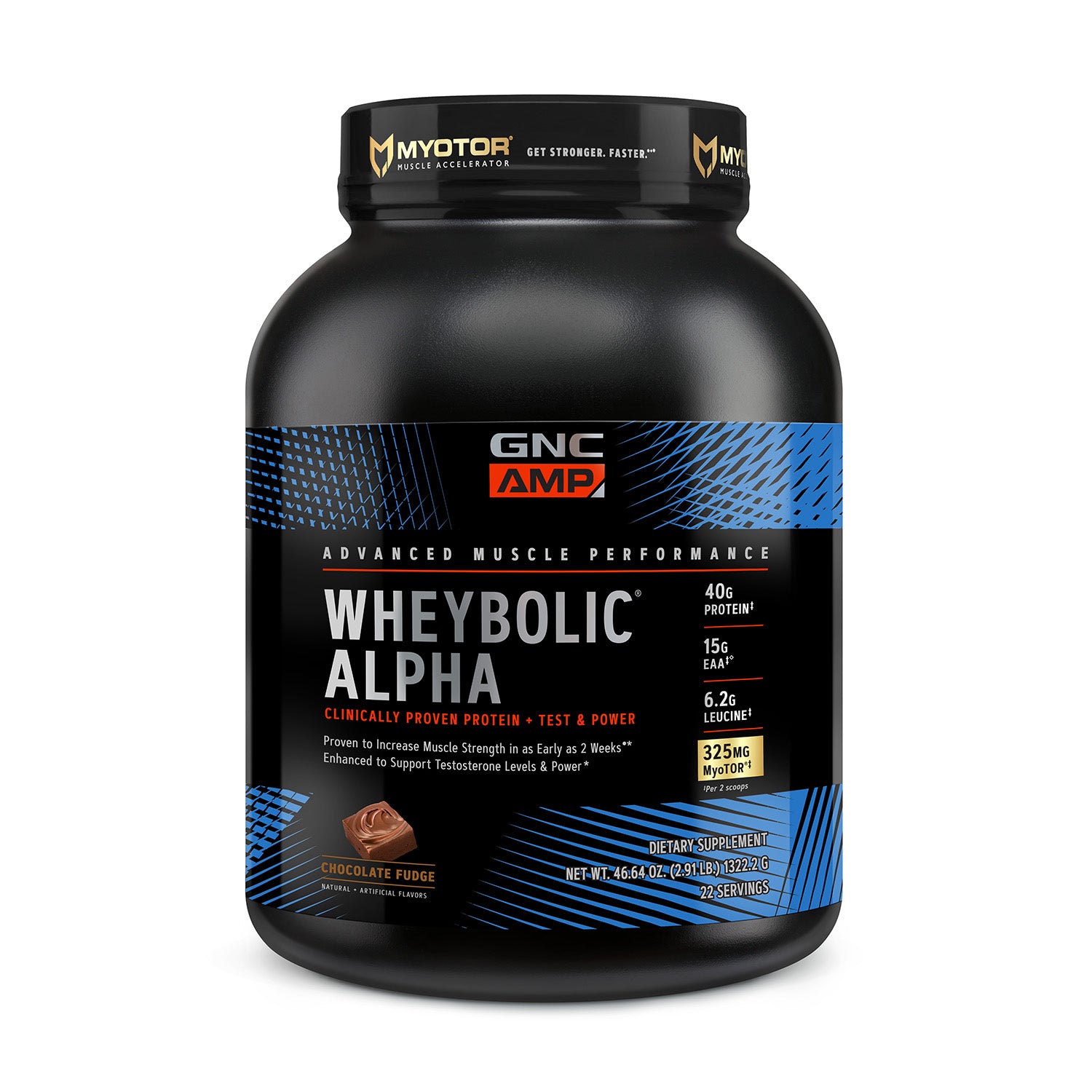 GNC AMP® Wheybolic™ Alpha مع MyoTOR®