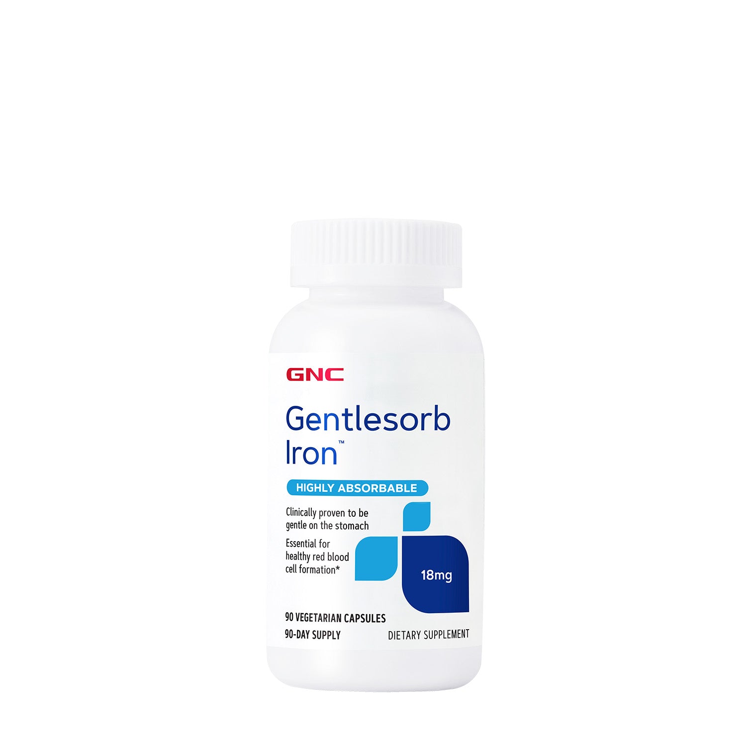 GNC Gentlesorb Iron™ 18 ملغ