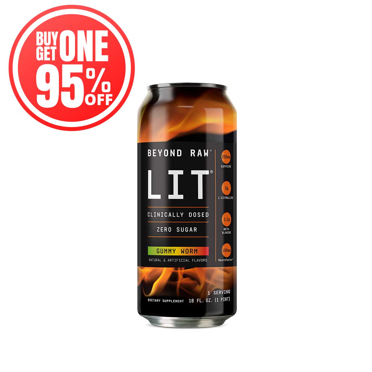 GNC Beyond Raw® LIT™ OTG Pre-Workout