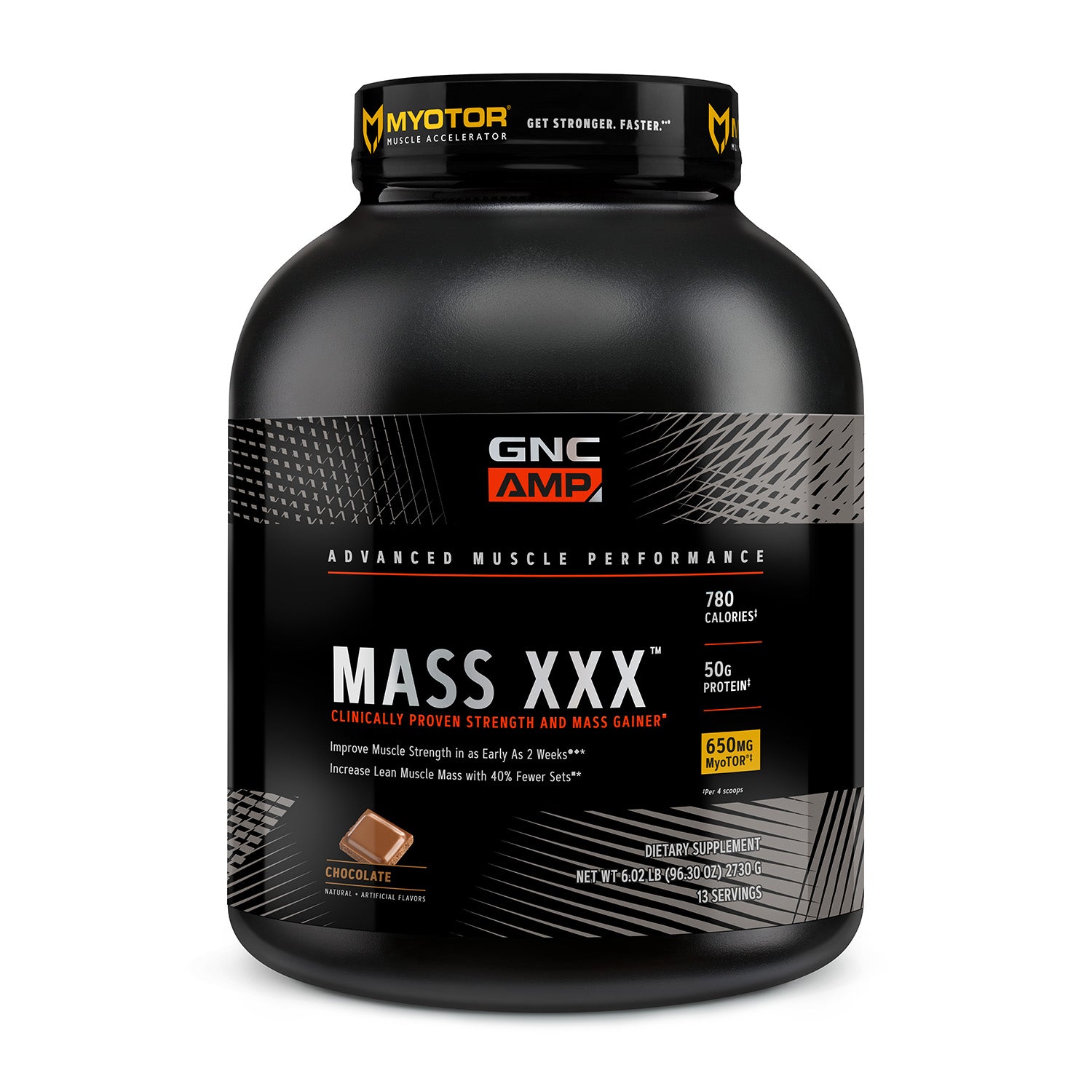GNC AMP® Mass XXX™ مع MyoTOR®