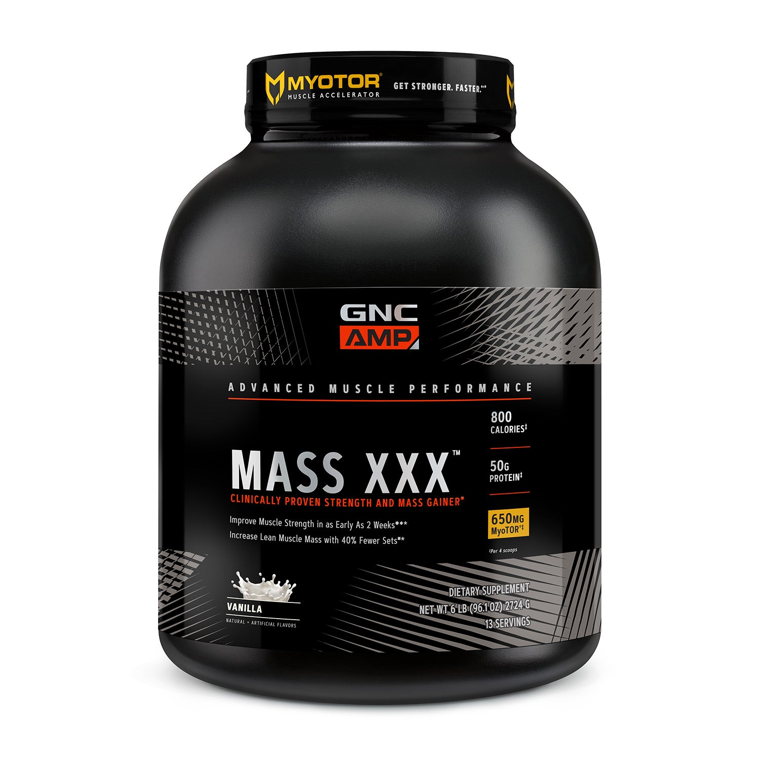 GNC AMP® Mass XXX™ مع MyoTOR®