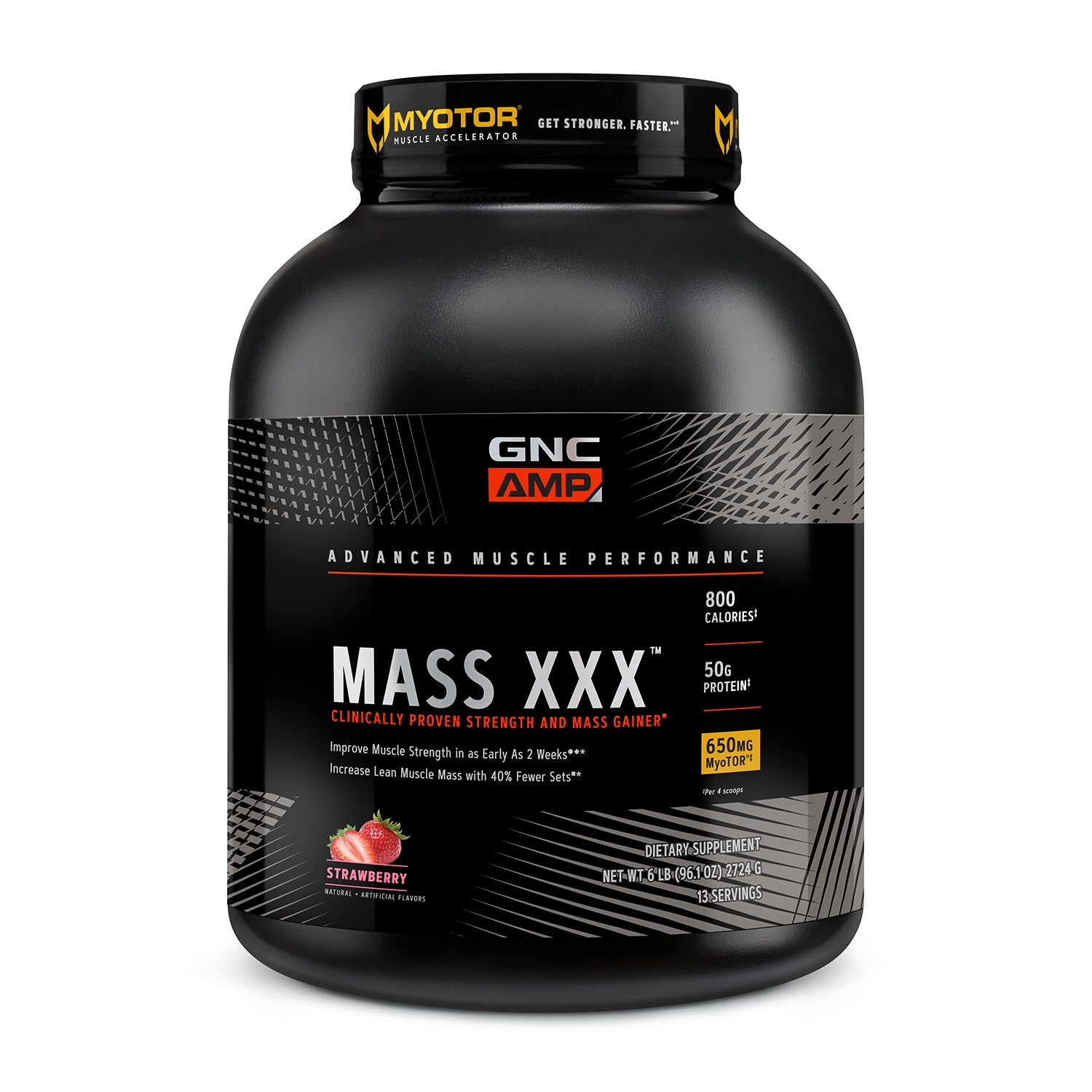 GNC AMP® Mass XXX™ مع MyoTOR®