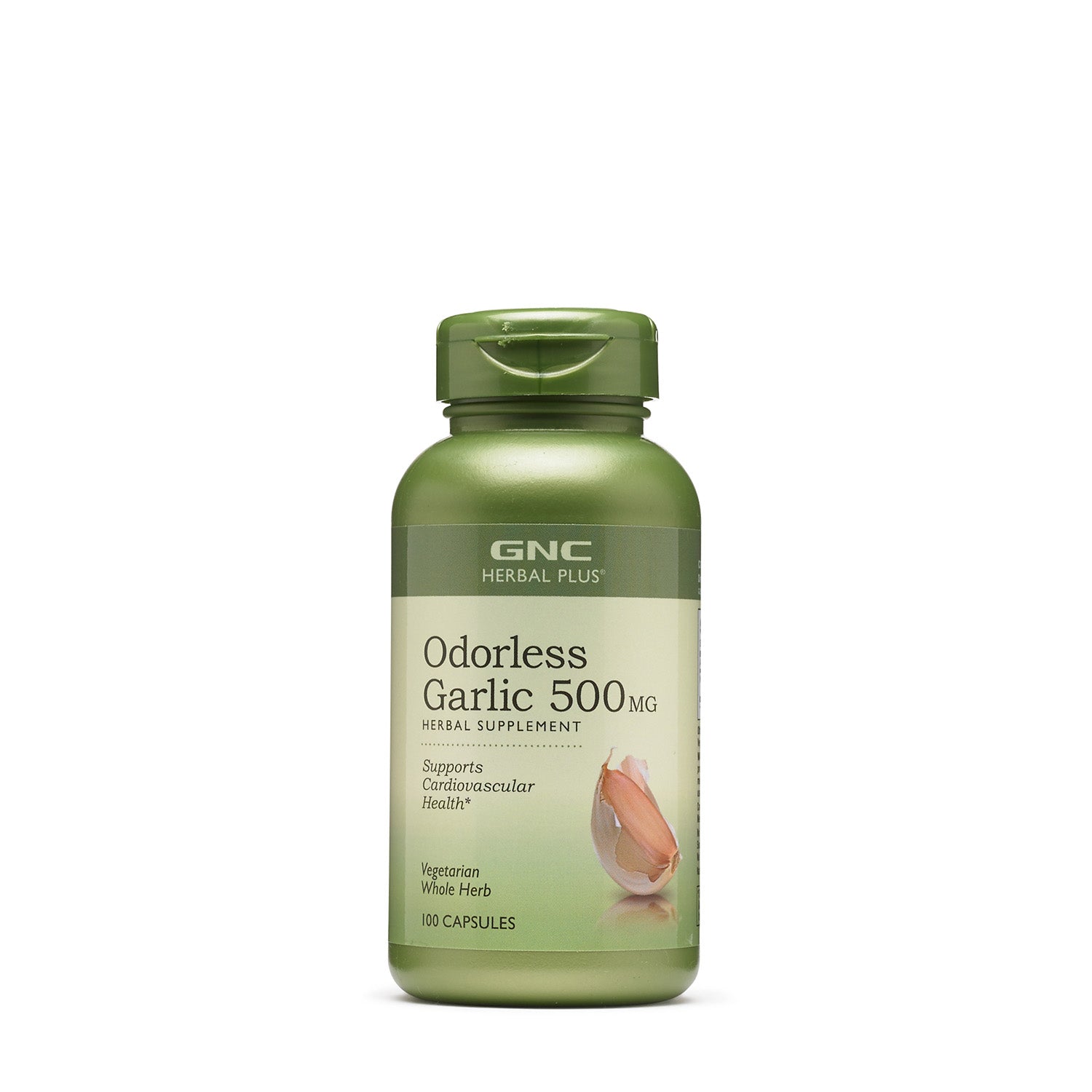 GNC Herbal Plus® ثوم عديم الرائحة 500 ملغ
