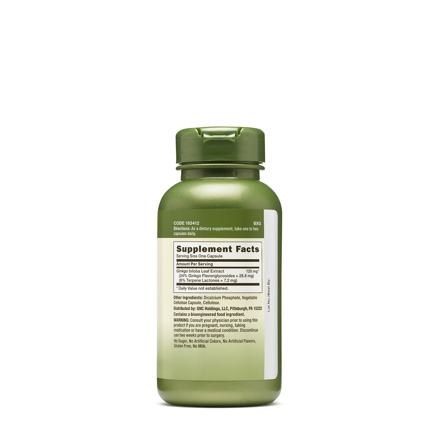 جي إن سي هيربال بلس® جينكو بيلوبا 120 ملغ