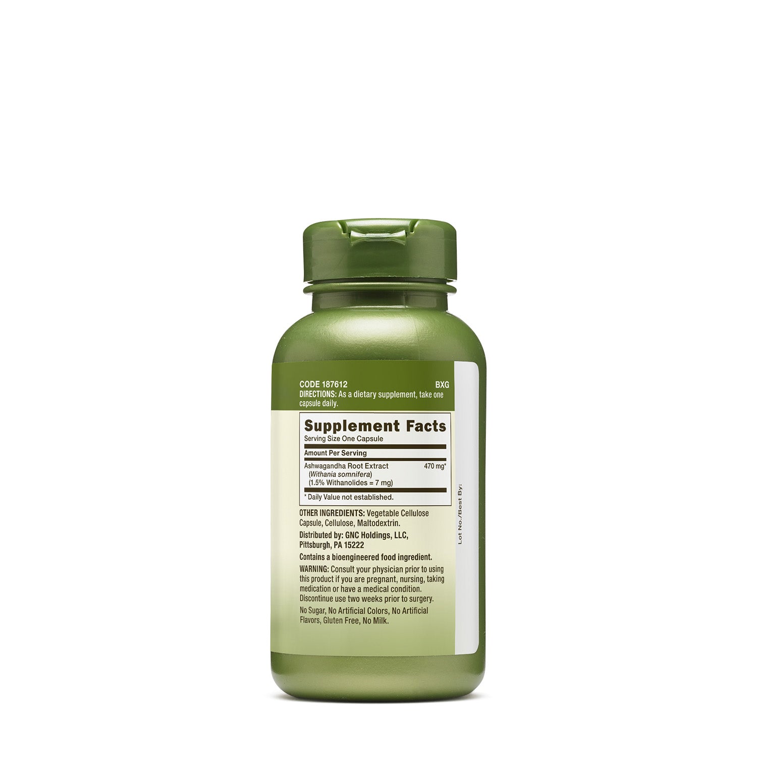 مستخلص أشواغاندا من جي إن سي هيربال بلس® 470 ملغ