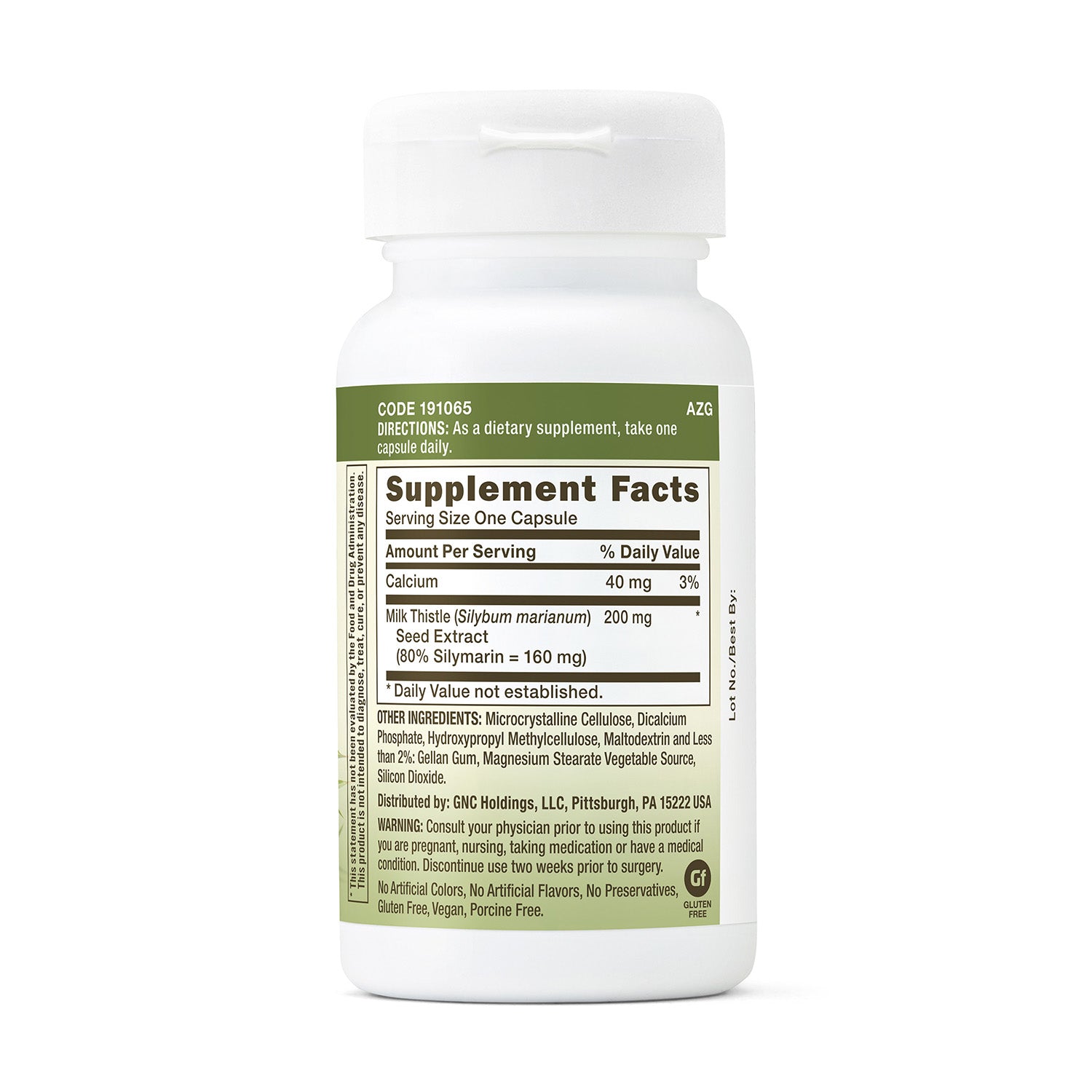 جي إن سي هيربال بلس® حليب الشوك 200 ملغ