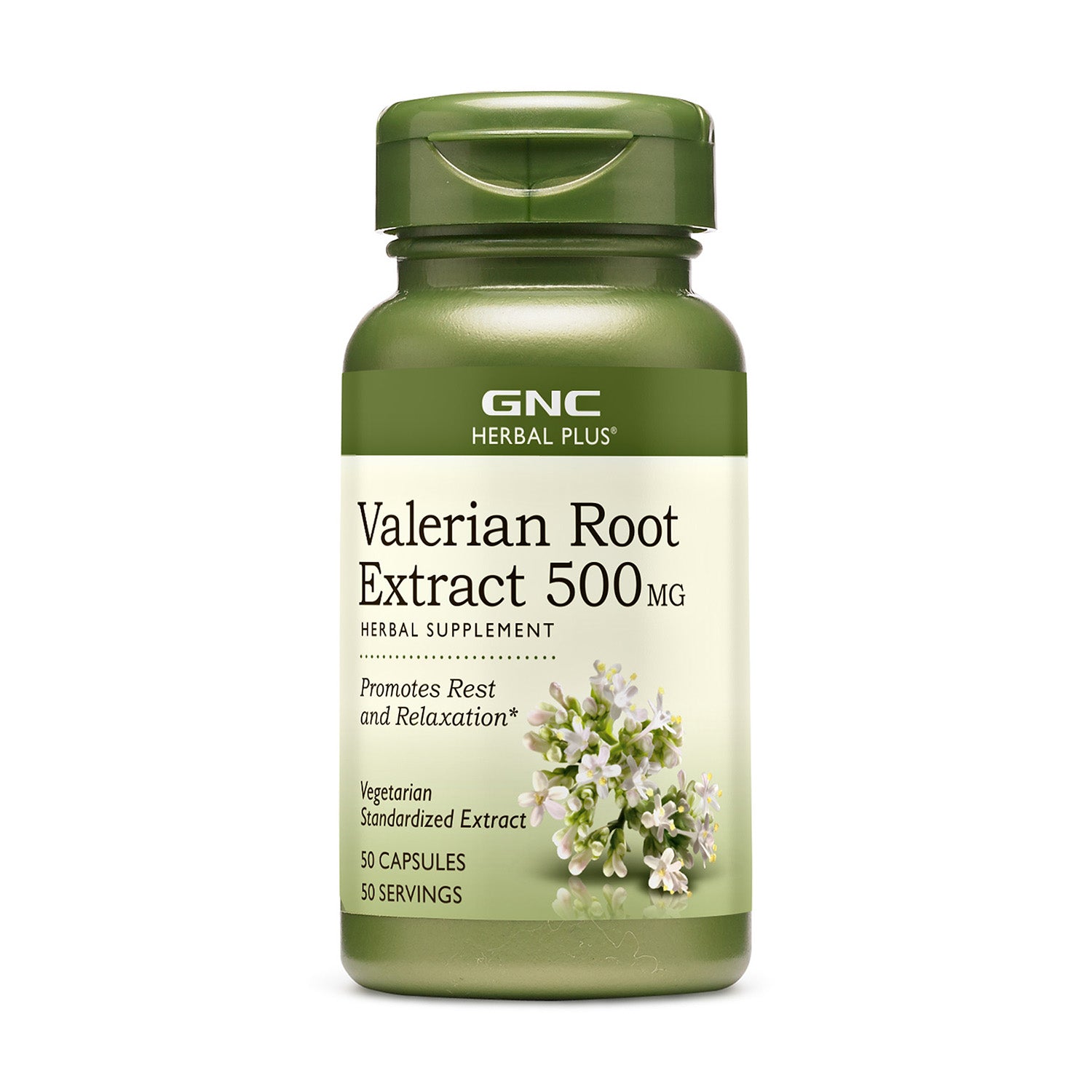 مستخلص جذر حشيشة الهر من جي إن سي هيربال بلس® ٥٠٠ ملغ