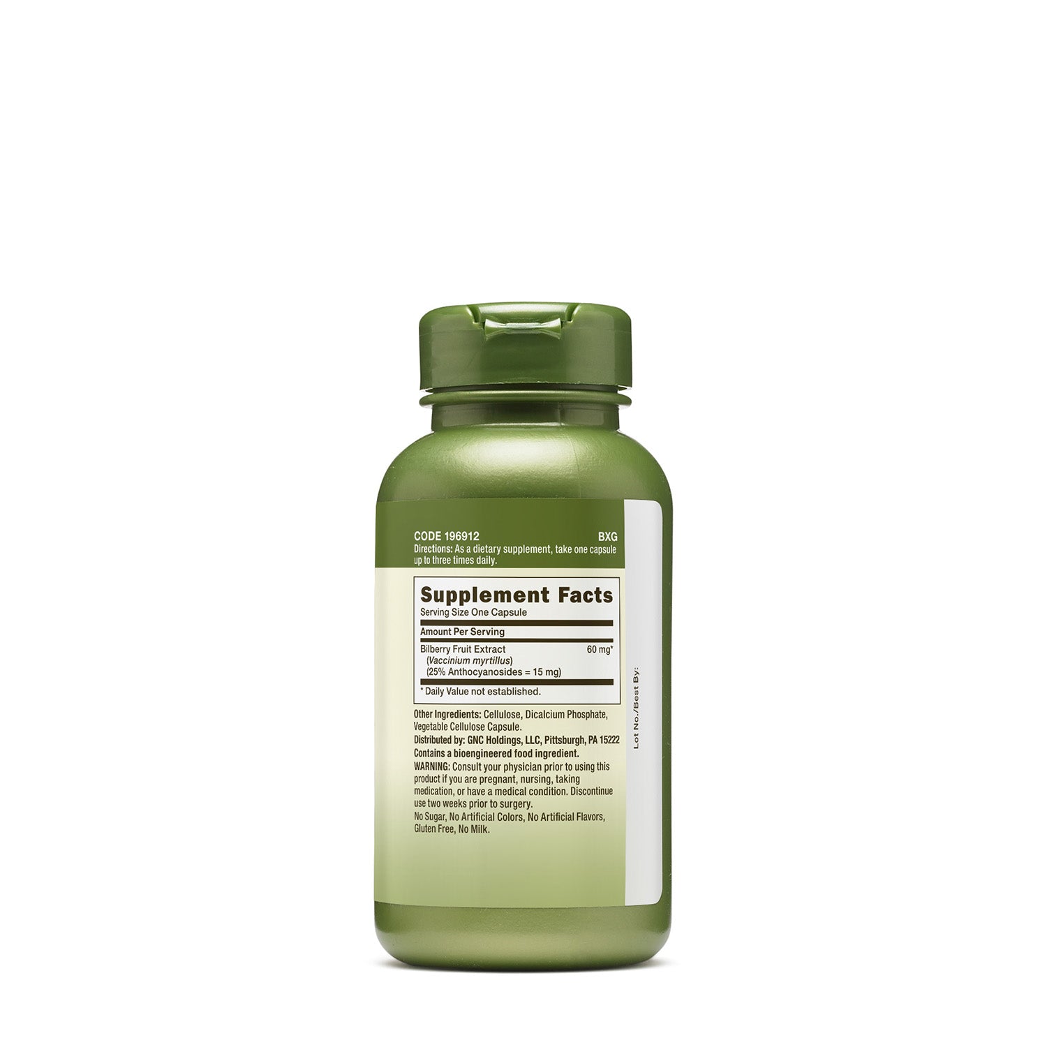 مستخلص التوت البري من جي إن سي هيربال بلس® 60 ملغ