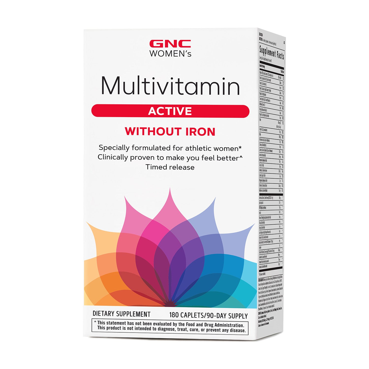فيتامينات متعددة فعالة للنساء من GNC بدون حديد