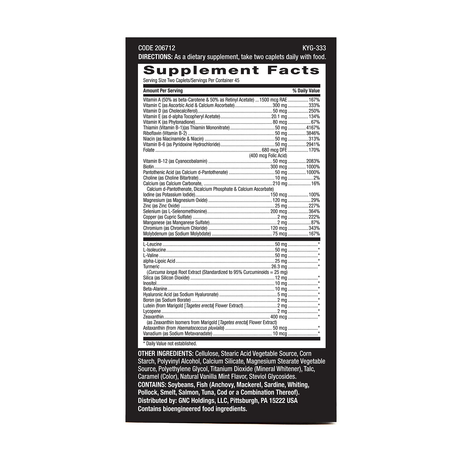 GNC Mega Men® Sport Multivitamin