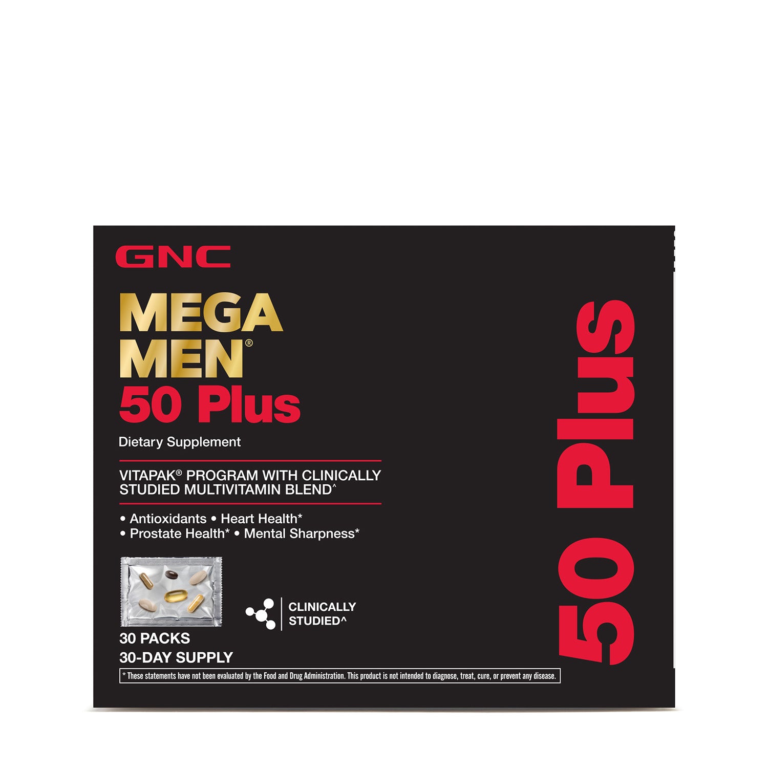 GNC Mega Men® 50 Plus Vitapak® Program