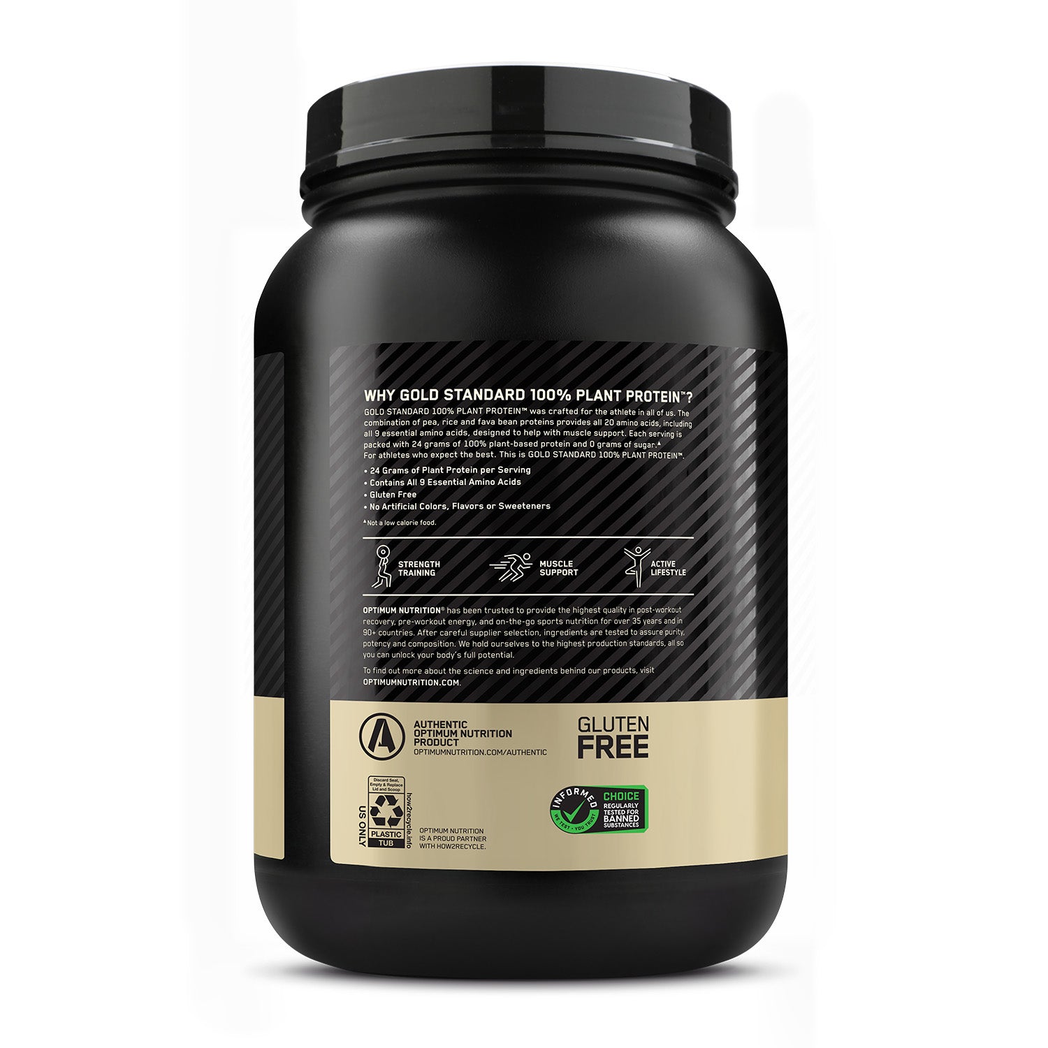 Optimum Nutrition® Gold Standard 100% بروتين نباتي