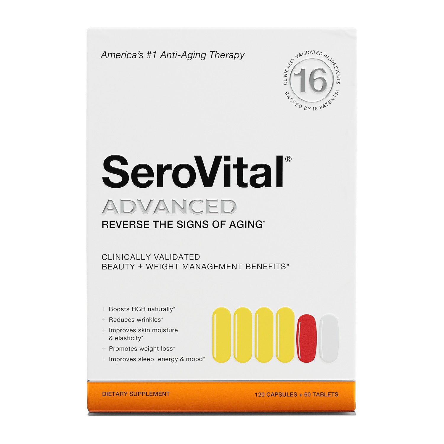 علاج SeroVital® المتقدم لمكافحة الشيخوخة