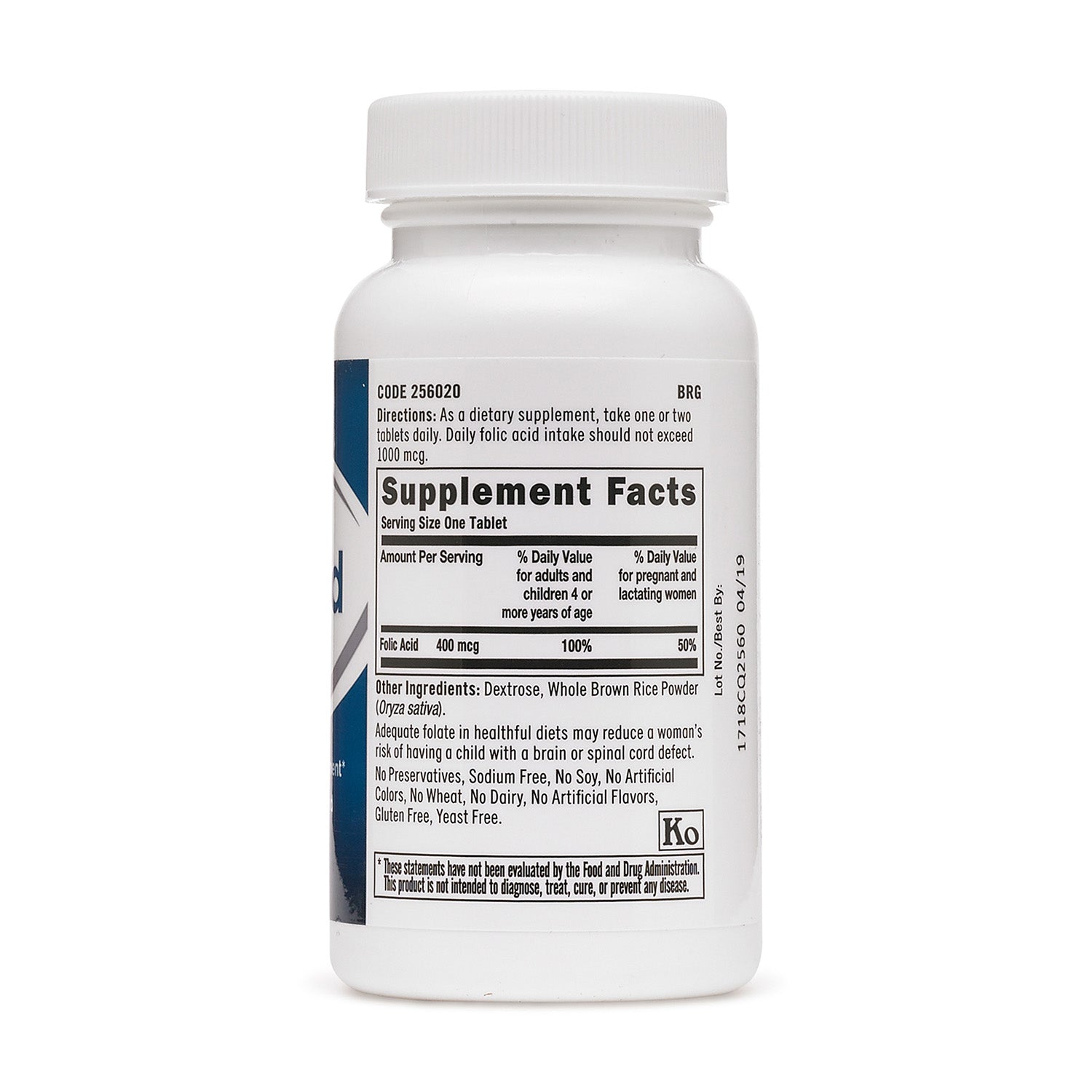 GNC Folic Acid 400 mcg (BOG2)