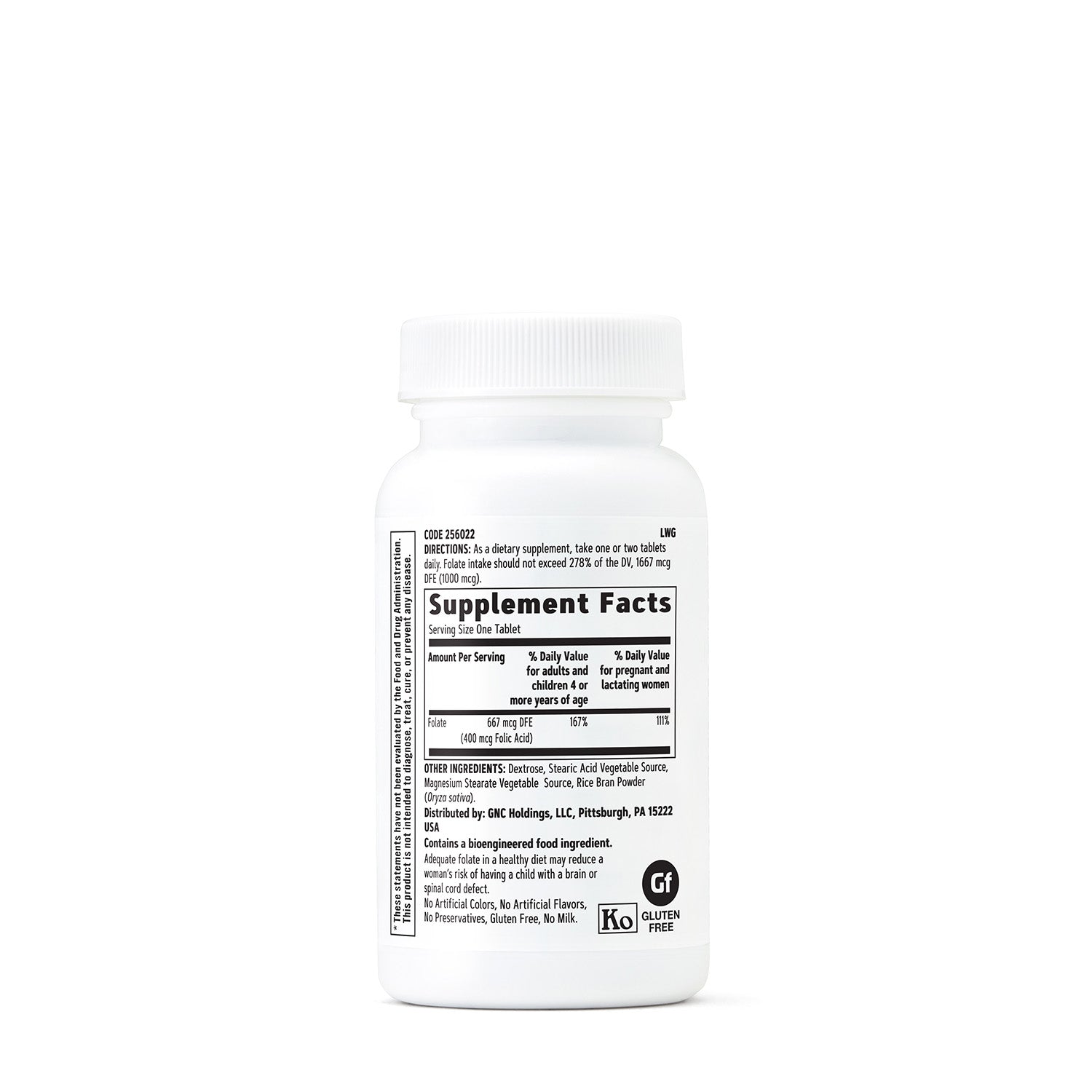 حمض الفوليك من جي إن سي 400 ميكروغرام