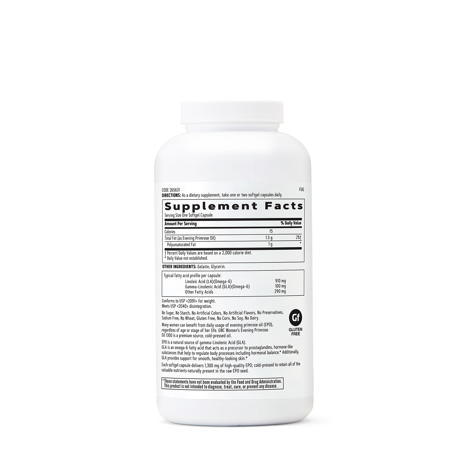 زيت زهرة الربيع المسائية للنساء من جي إن سي 1300 ملغ