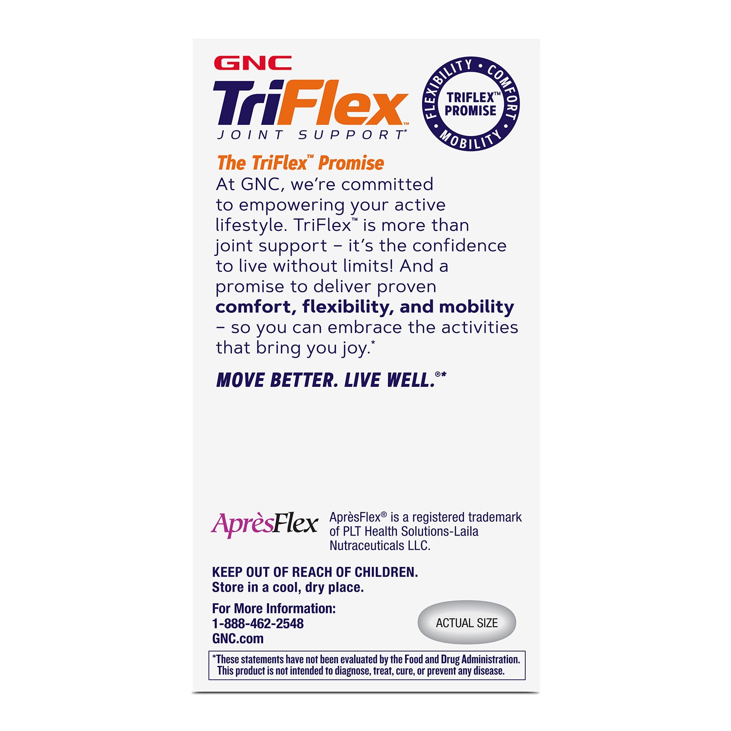 GNC TriFlex™ سريع المفعول