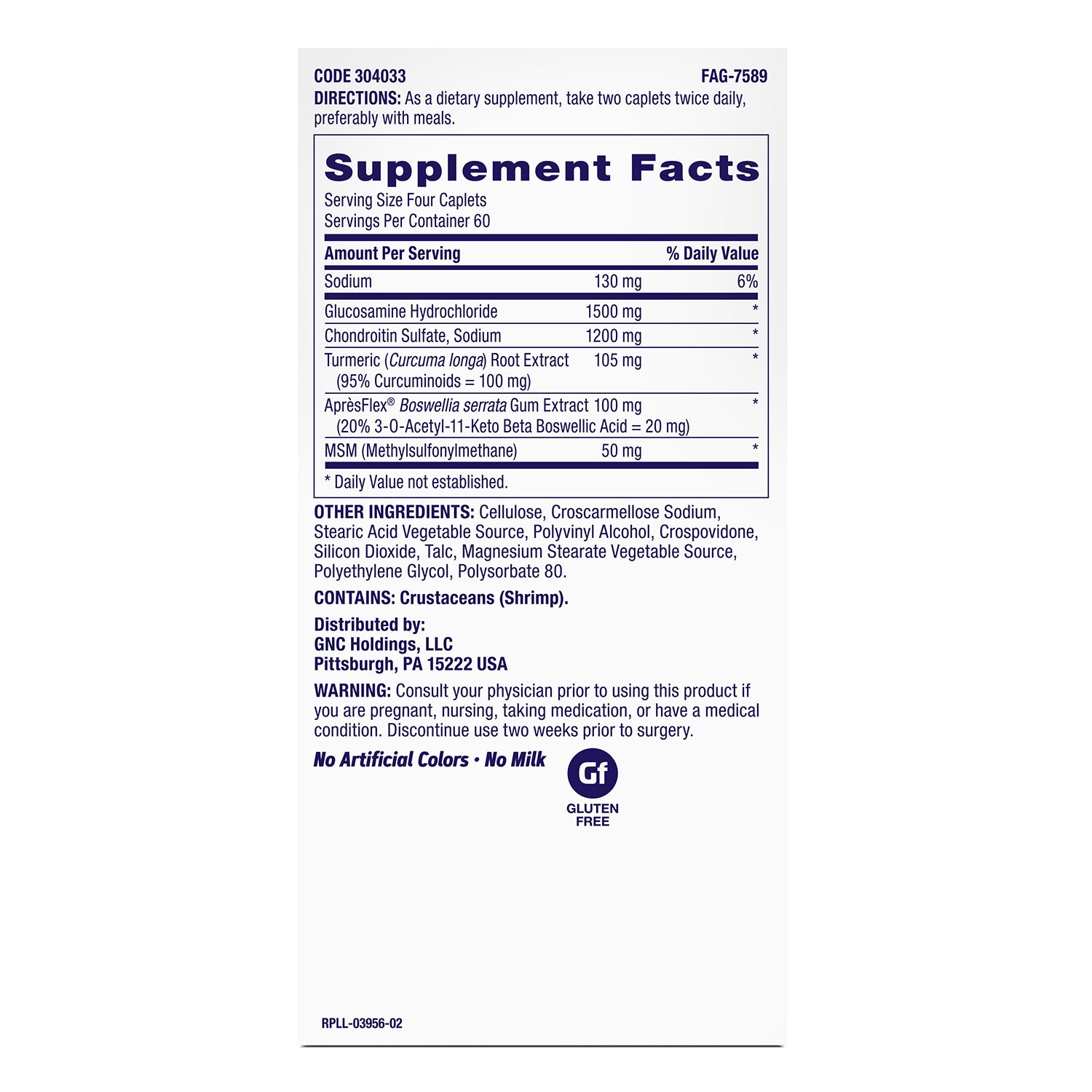 GNC TriFlex™ سريع المفعول