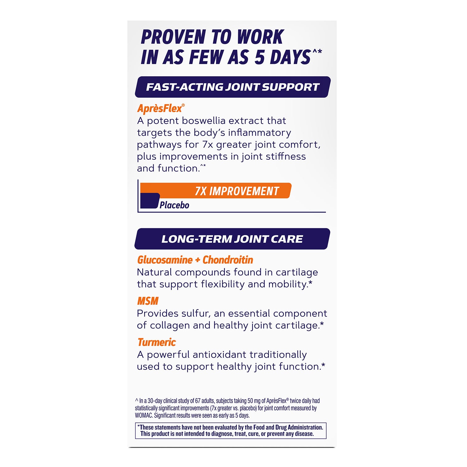 GNC TriFlex™ سريع المفعول