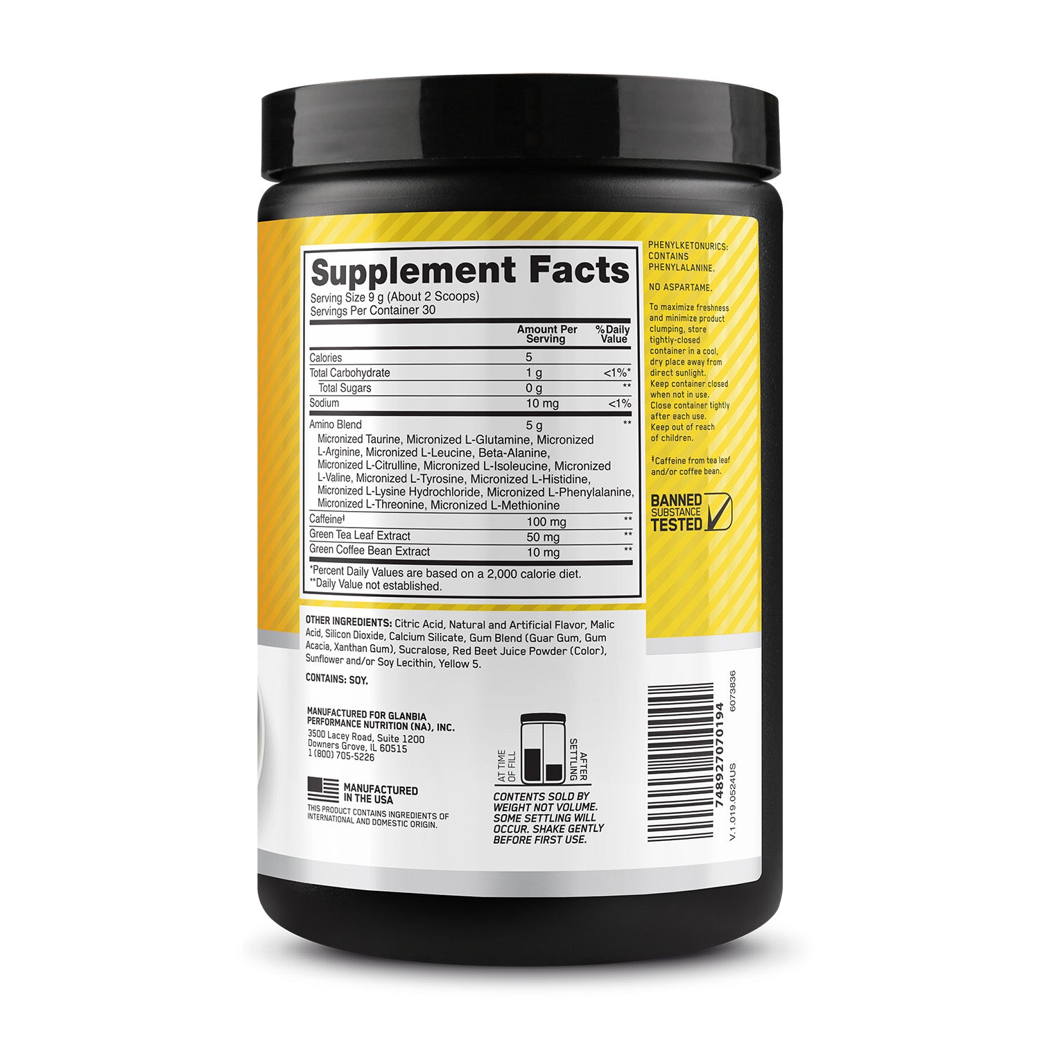 الطاقة الأمينية الأساسية من أوبتيموم نيوتريشن®