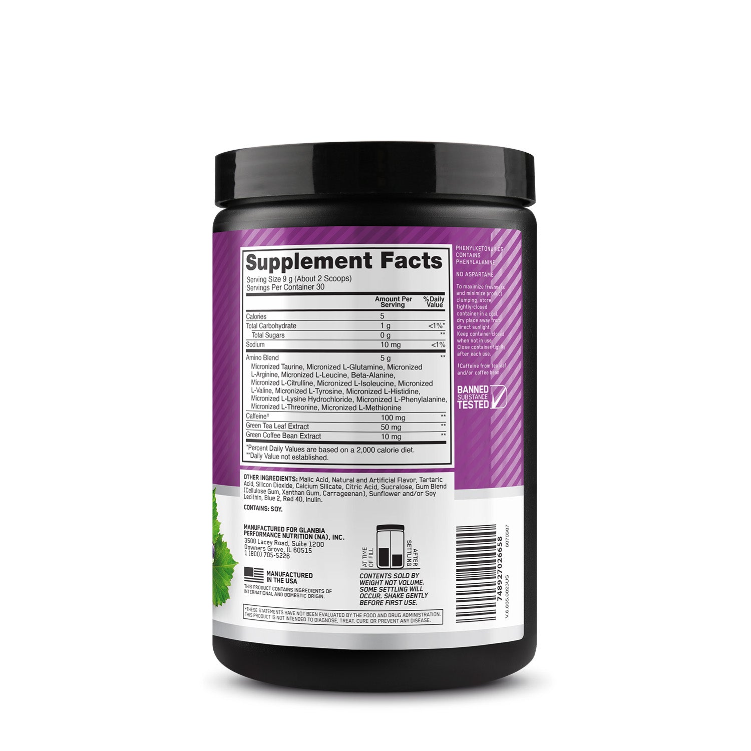 الطاقة الأمينية الأساسية من أوبتيموم نيوتريشن®