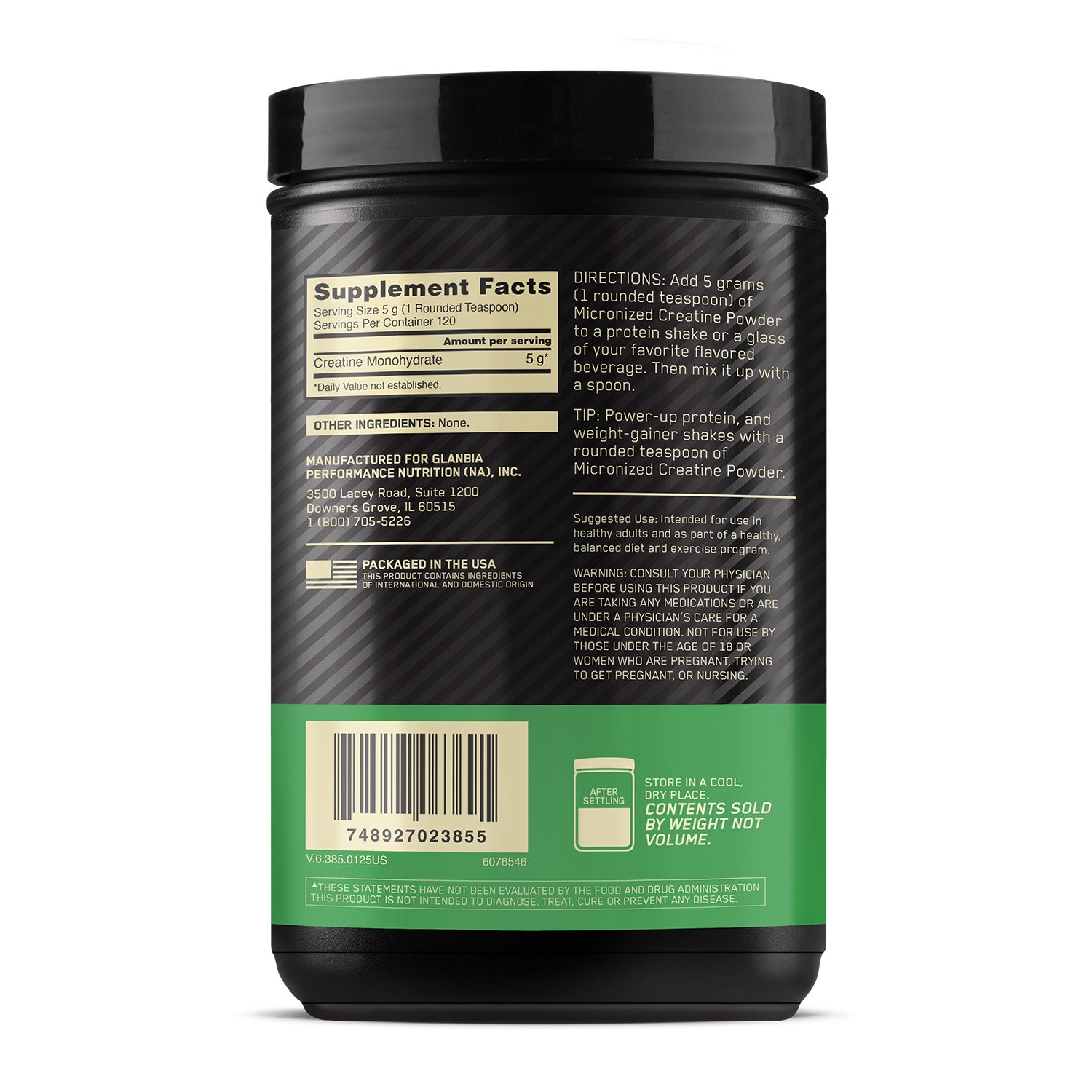 Optimum Nutrition® Micronized Creatine Powder