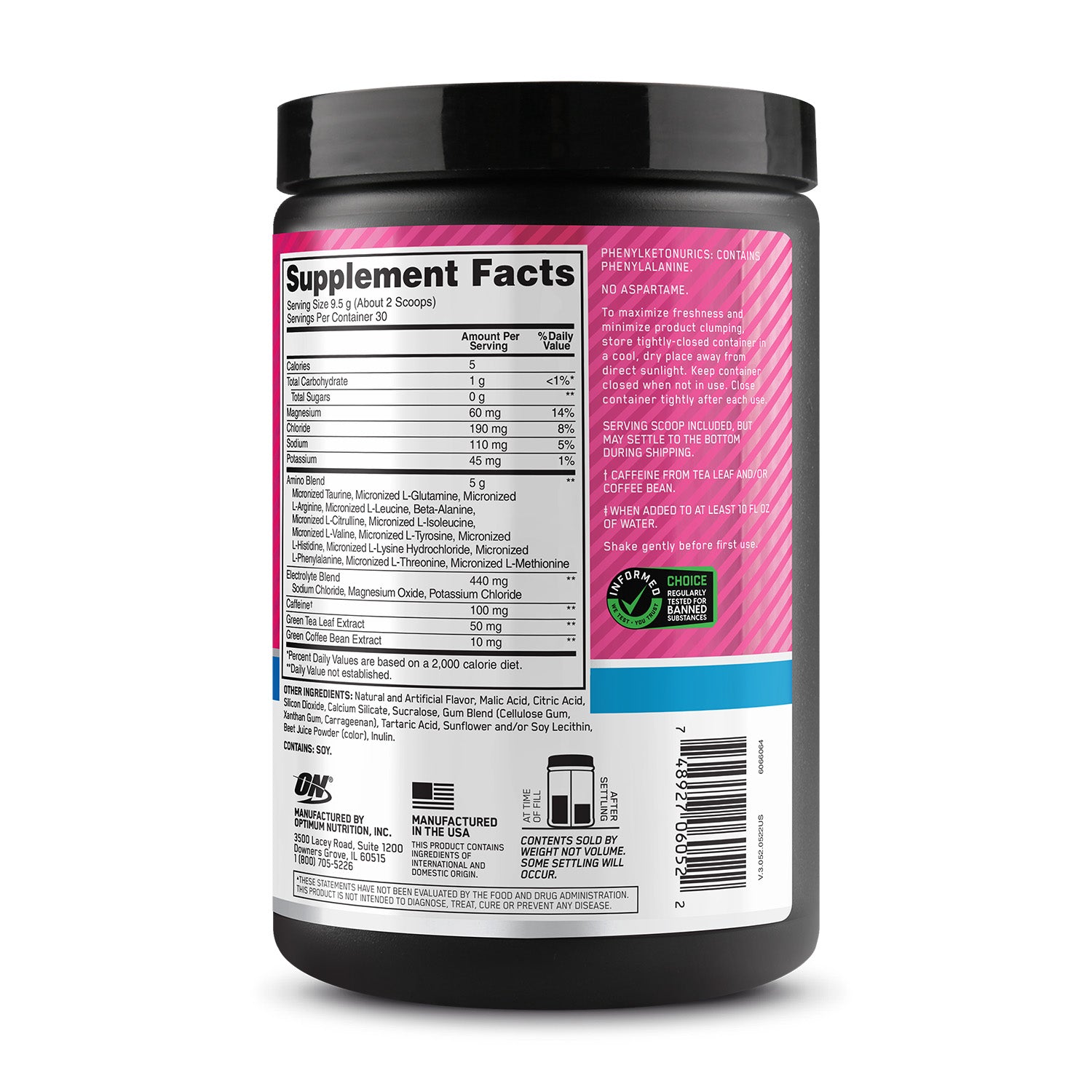 Optimum Nutrition® Amino Energy® + Electrolytes