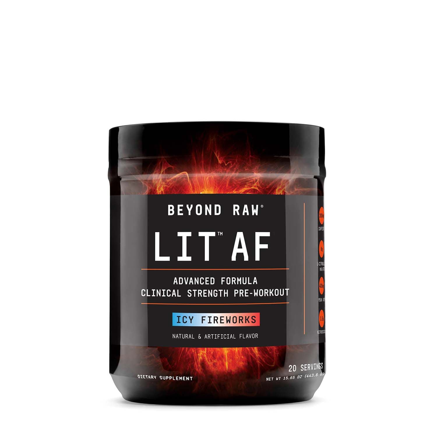 GNC Beyond Raw® LIT AF™ قبل التمرين