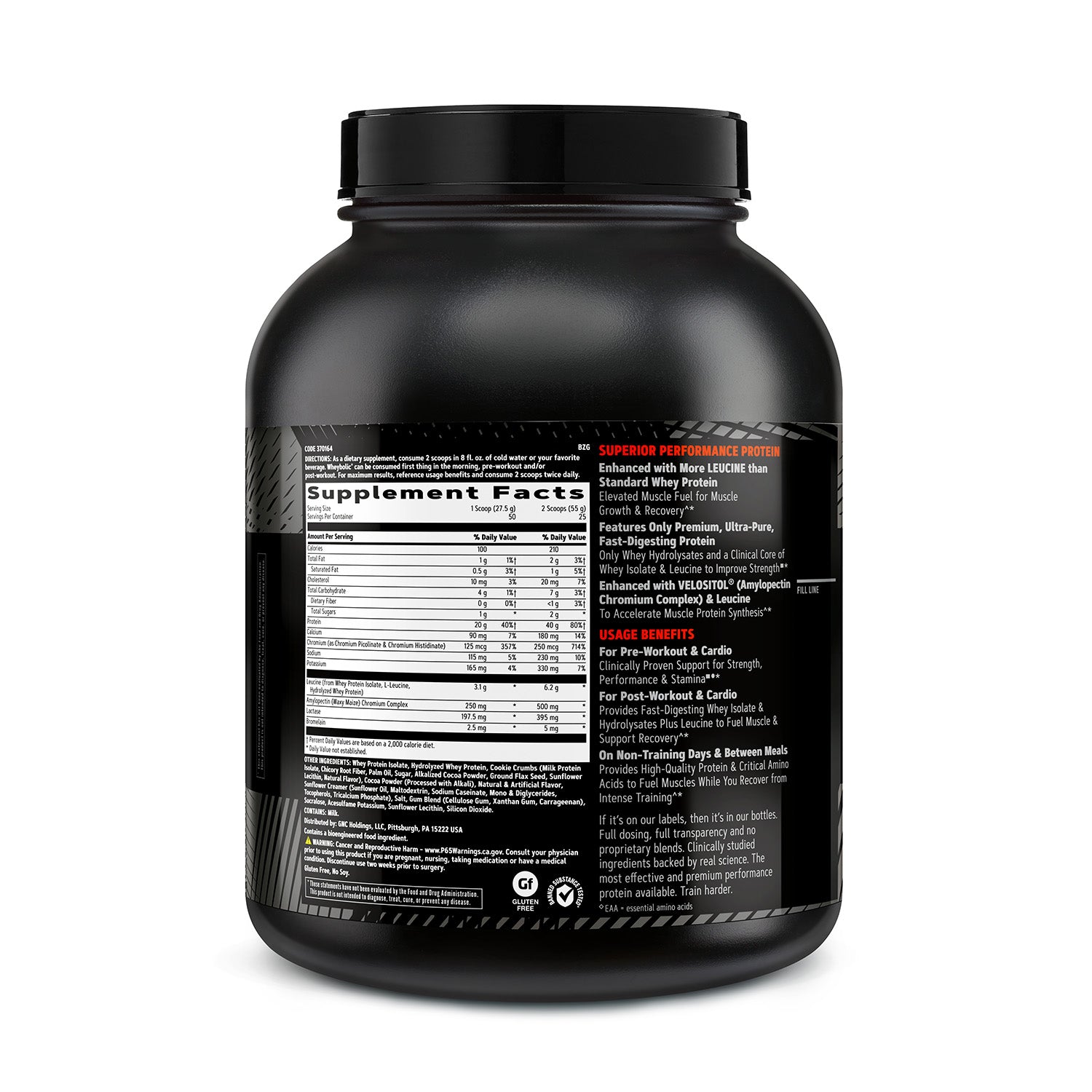 GNC AMP® Wheybolic®