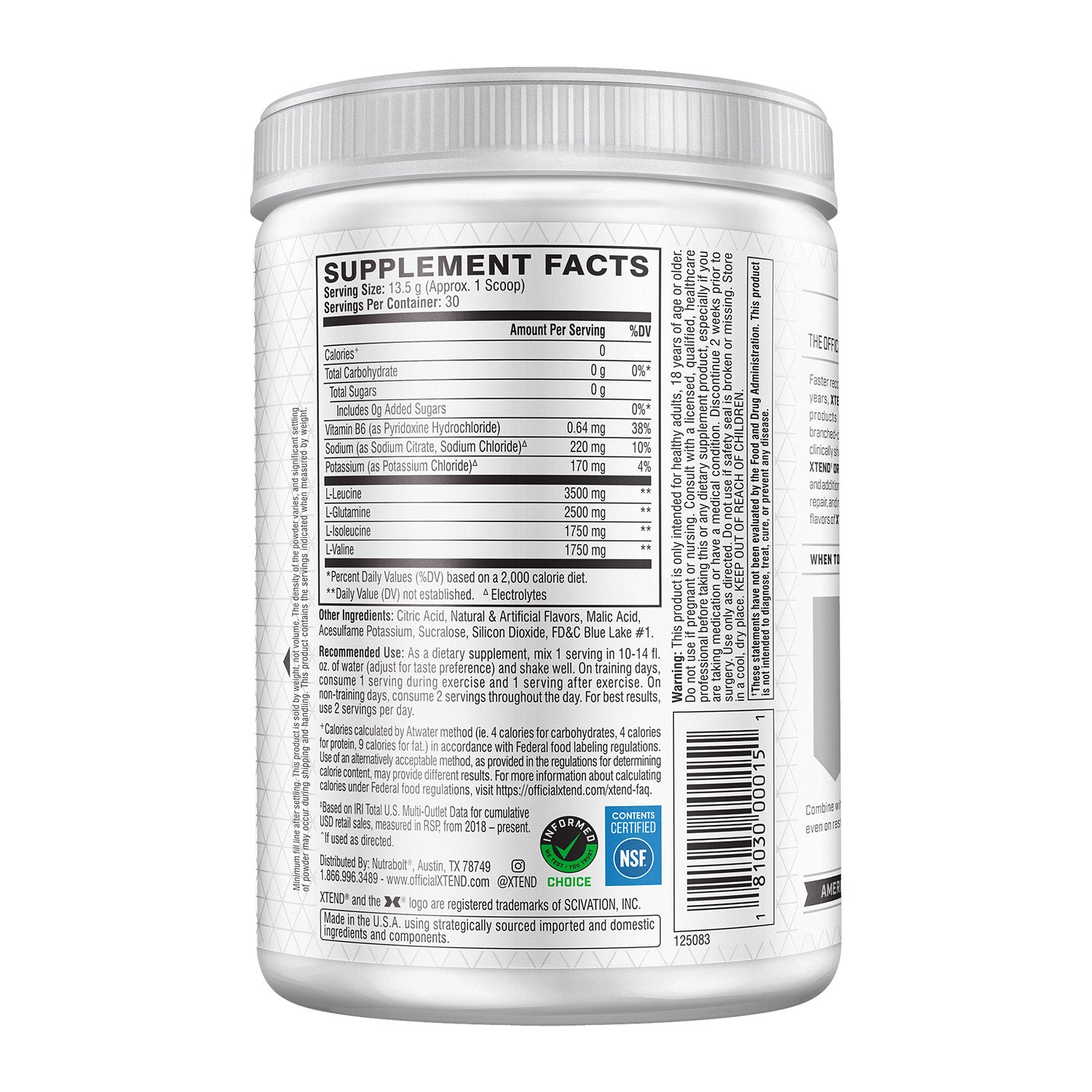 Scivation Xtend® Original 7g BCAA®