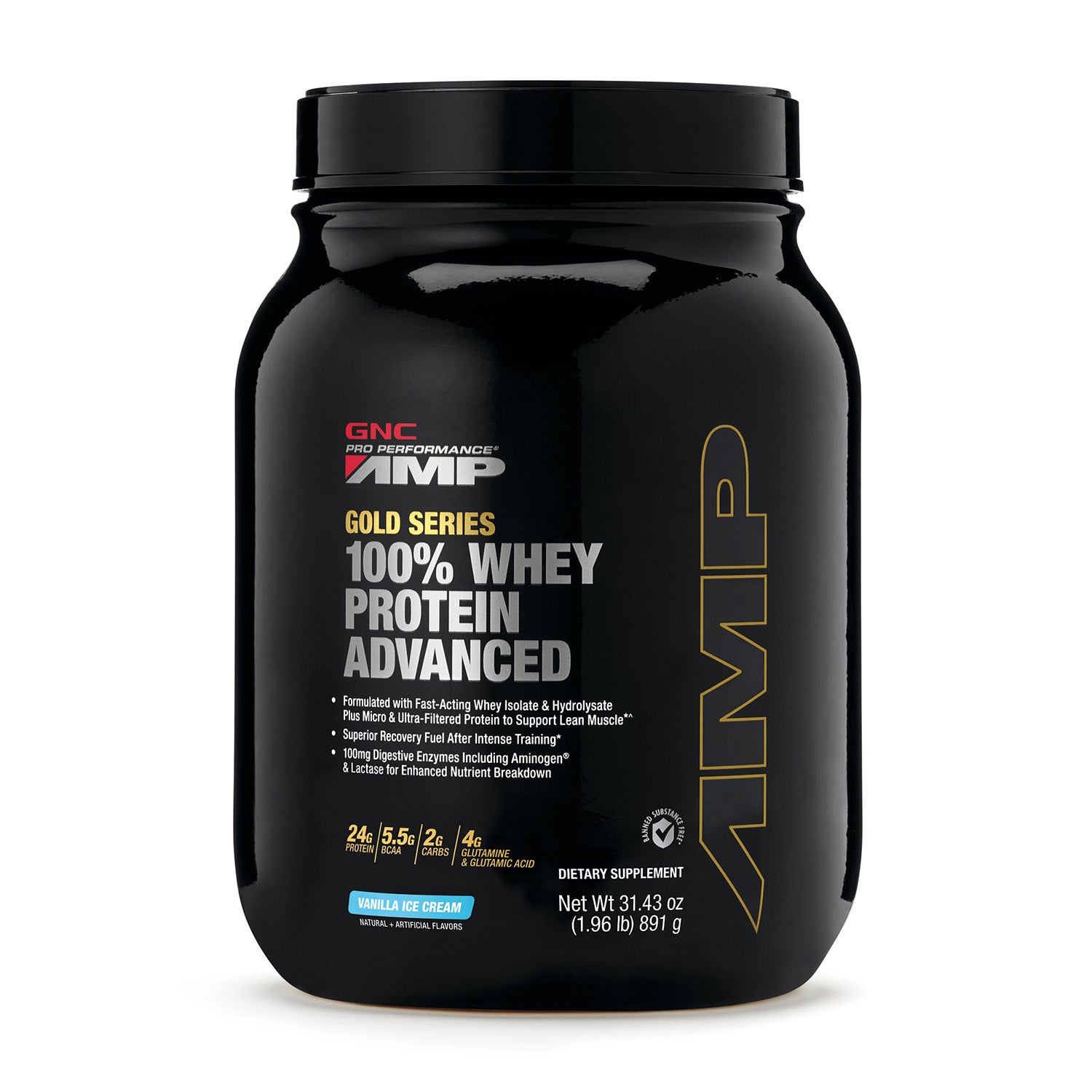 GNC Pro Performance® AMP Gold Series 100% بروتين مصل اللبن المتقدم