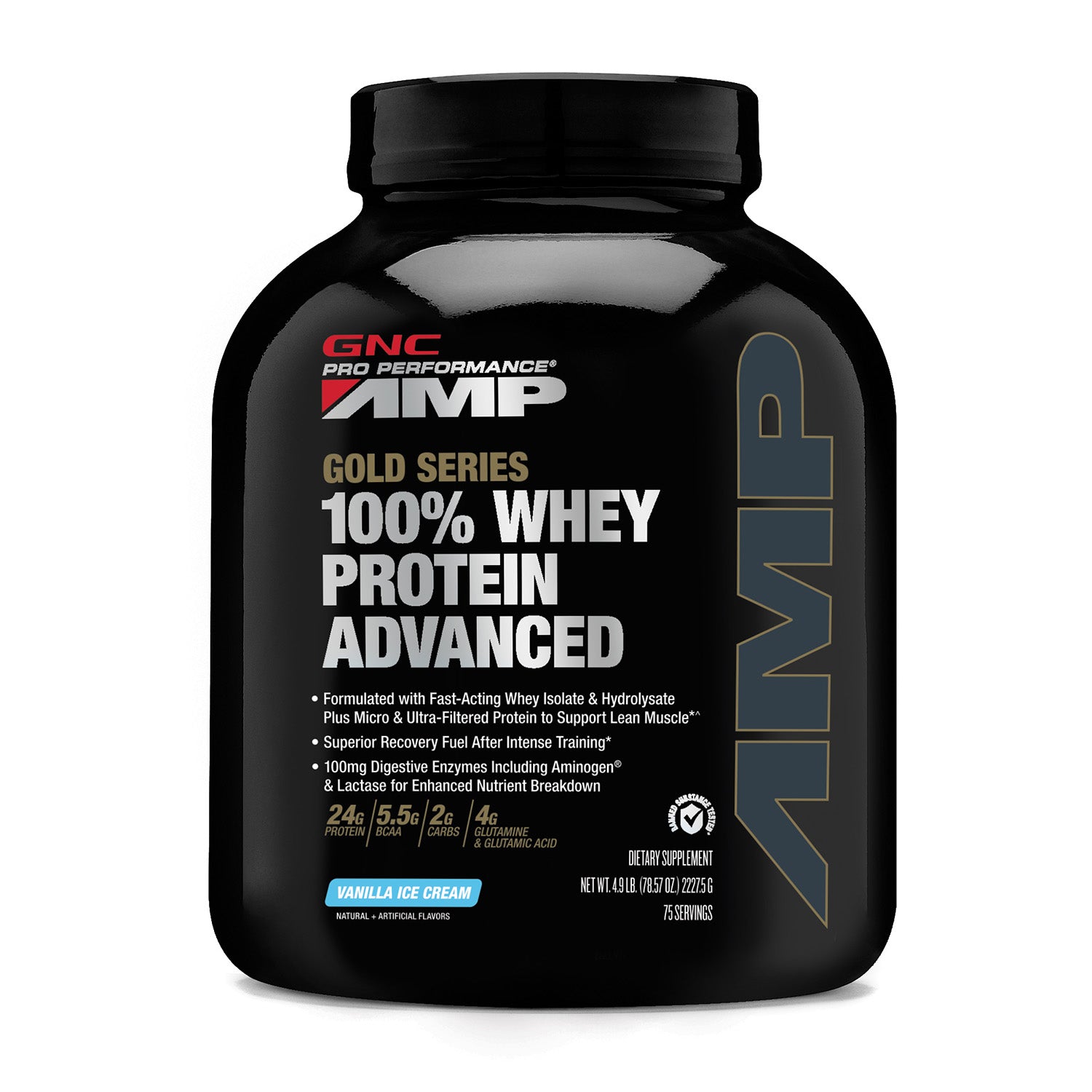 GNC Pro Performance® AMP Gold Series 100% بروتين مصل اللبن المتقدم