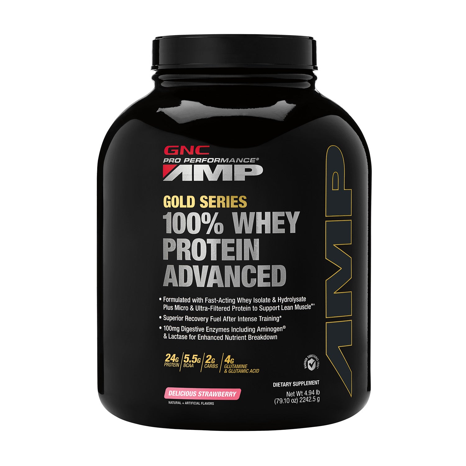 GNC Pro Performance® AMP Gold Series 100% بروتين مصل اللبن المتقدم