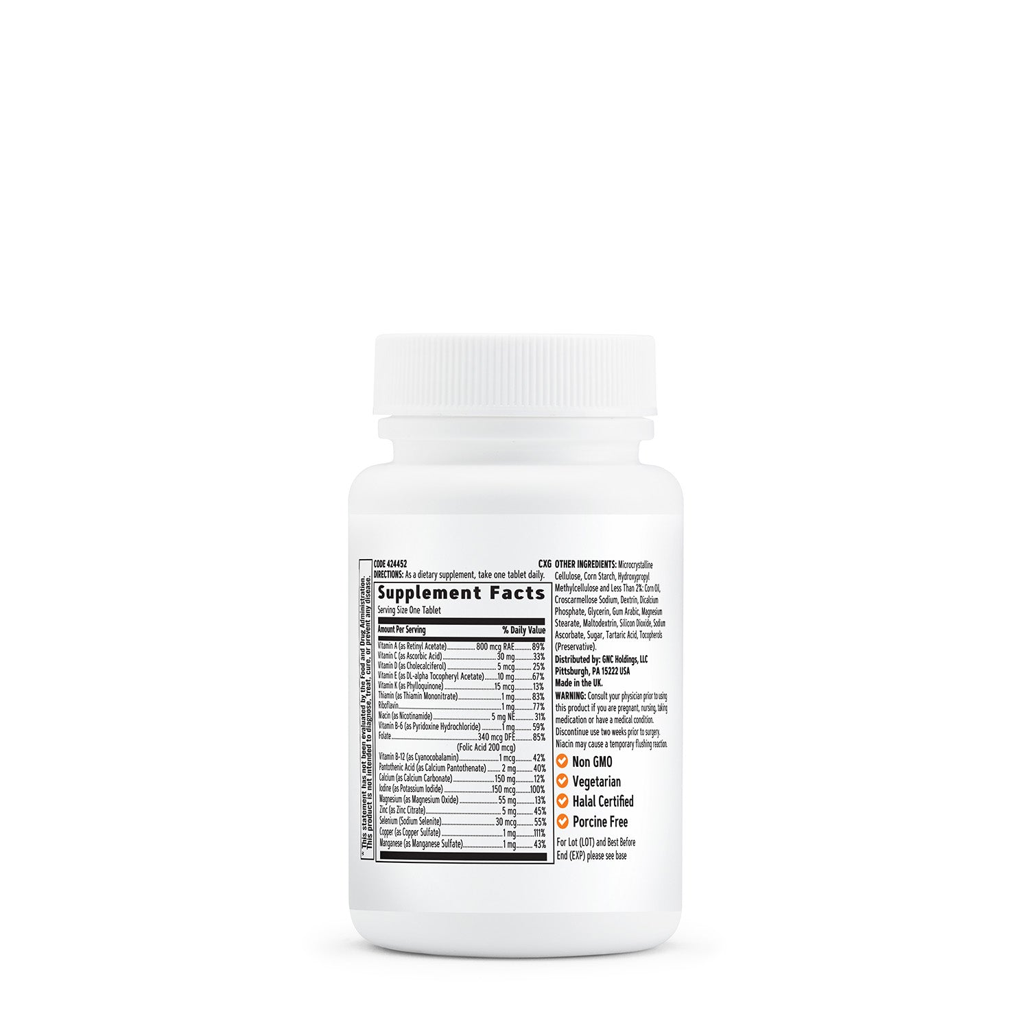 GNC Select™ One Daily Multivitamins (B2GO)
