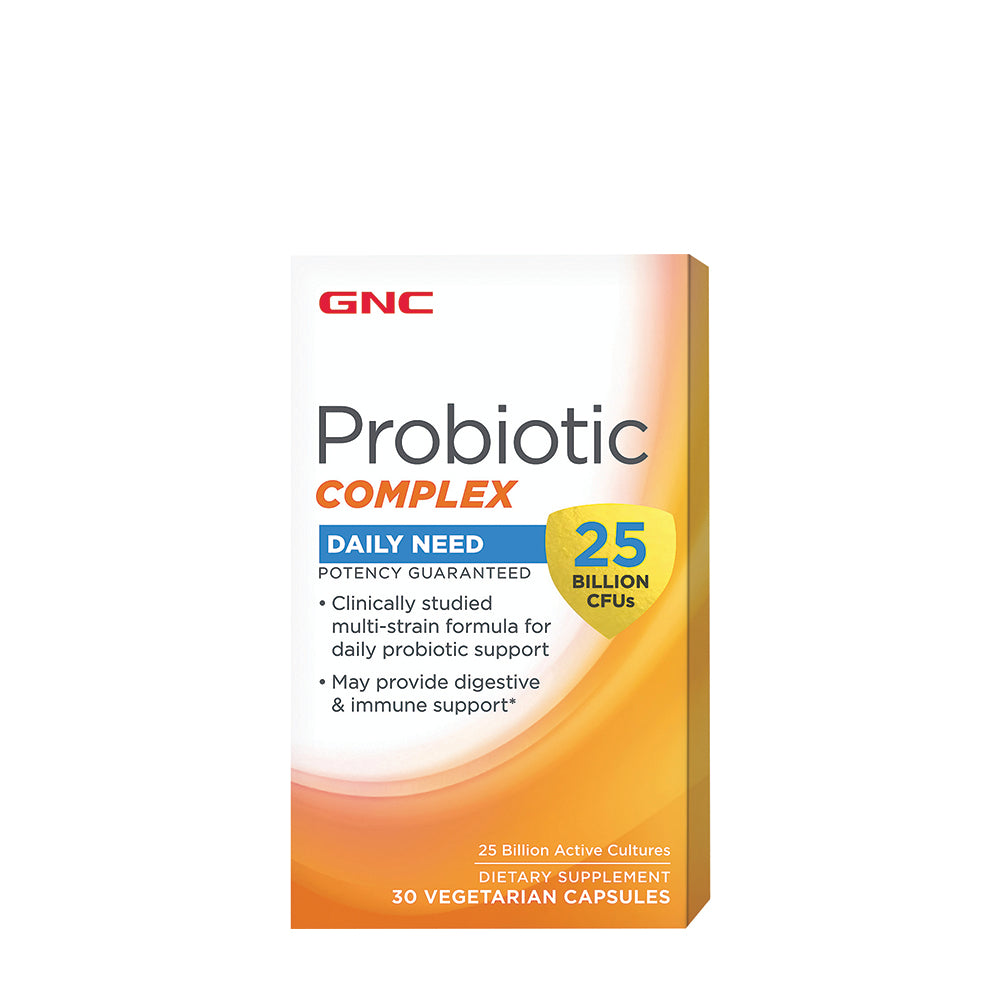 GNC Probiotic Complex Daily Need 25 Billion CFUs