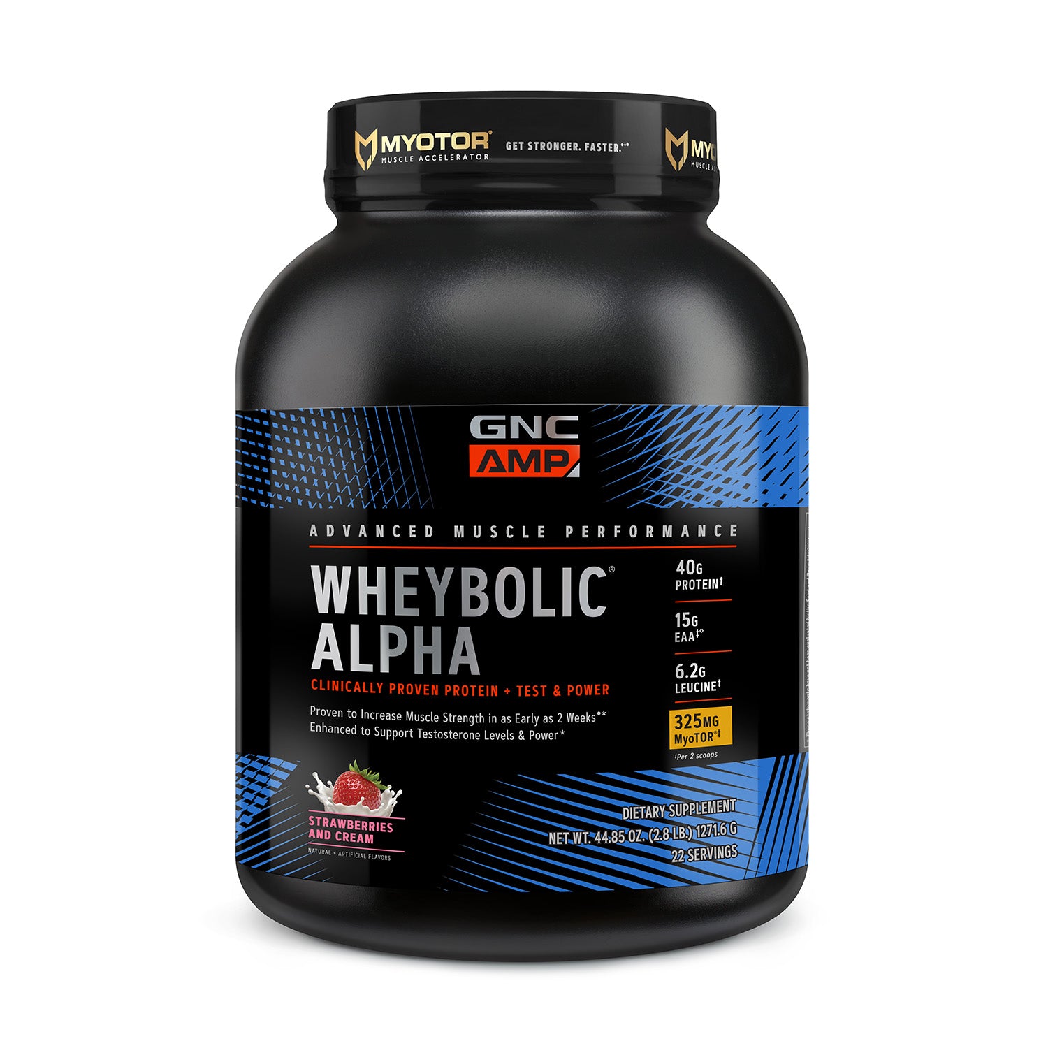 GNC AMP® Wheybolic™ Alpha مع MyoTOR®
