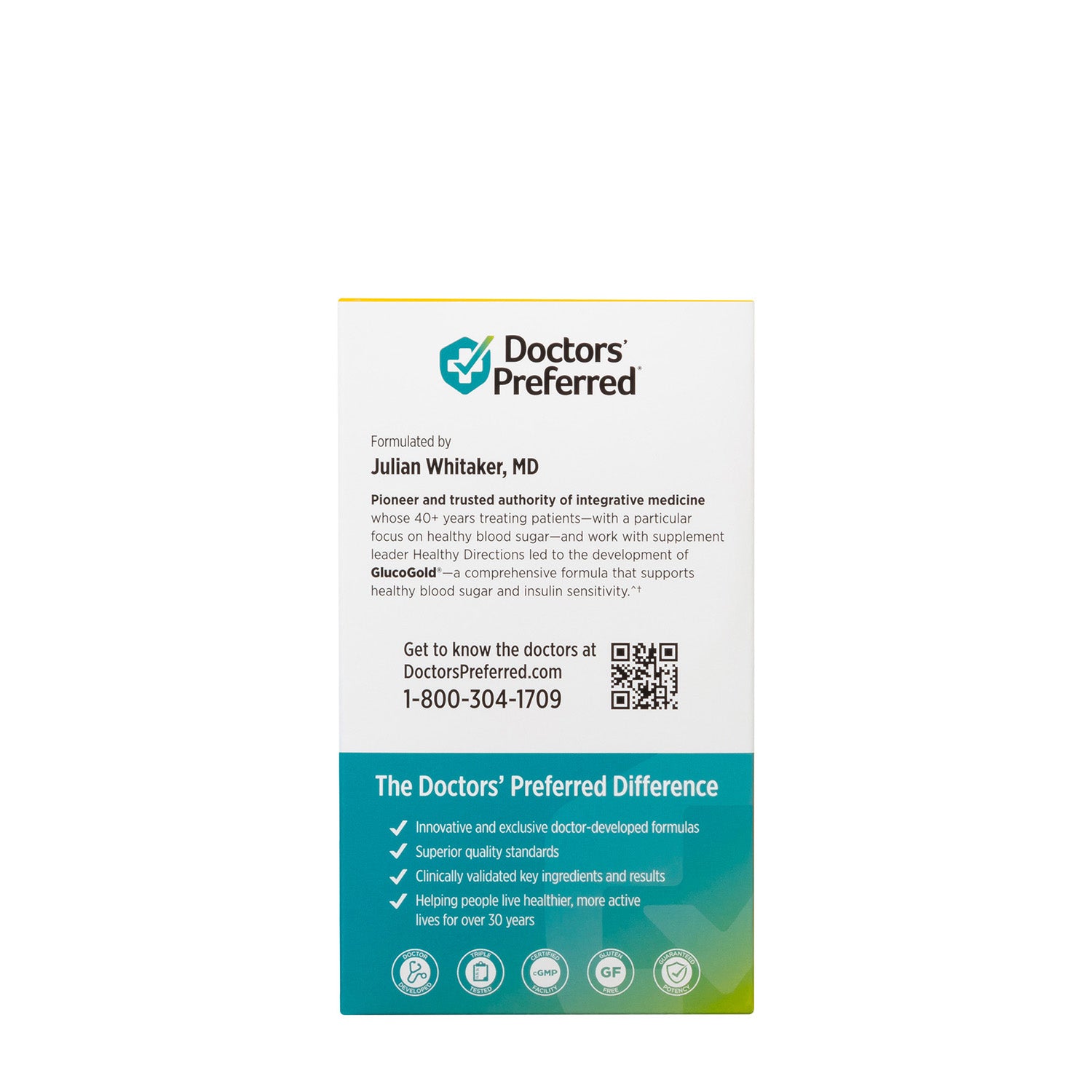 Doctors' Preferred® GlucoGold® with Berberine