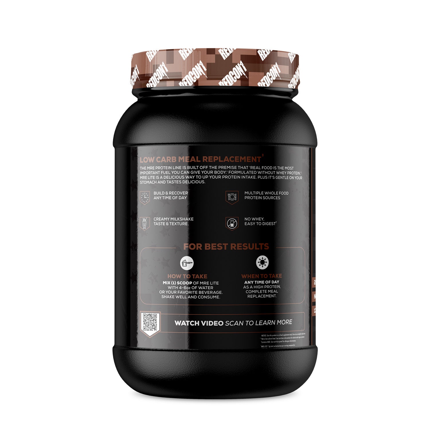 REDCON1® MRE Lite® Whole Food Muscle Builder Pack