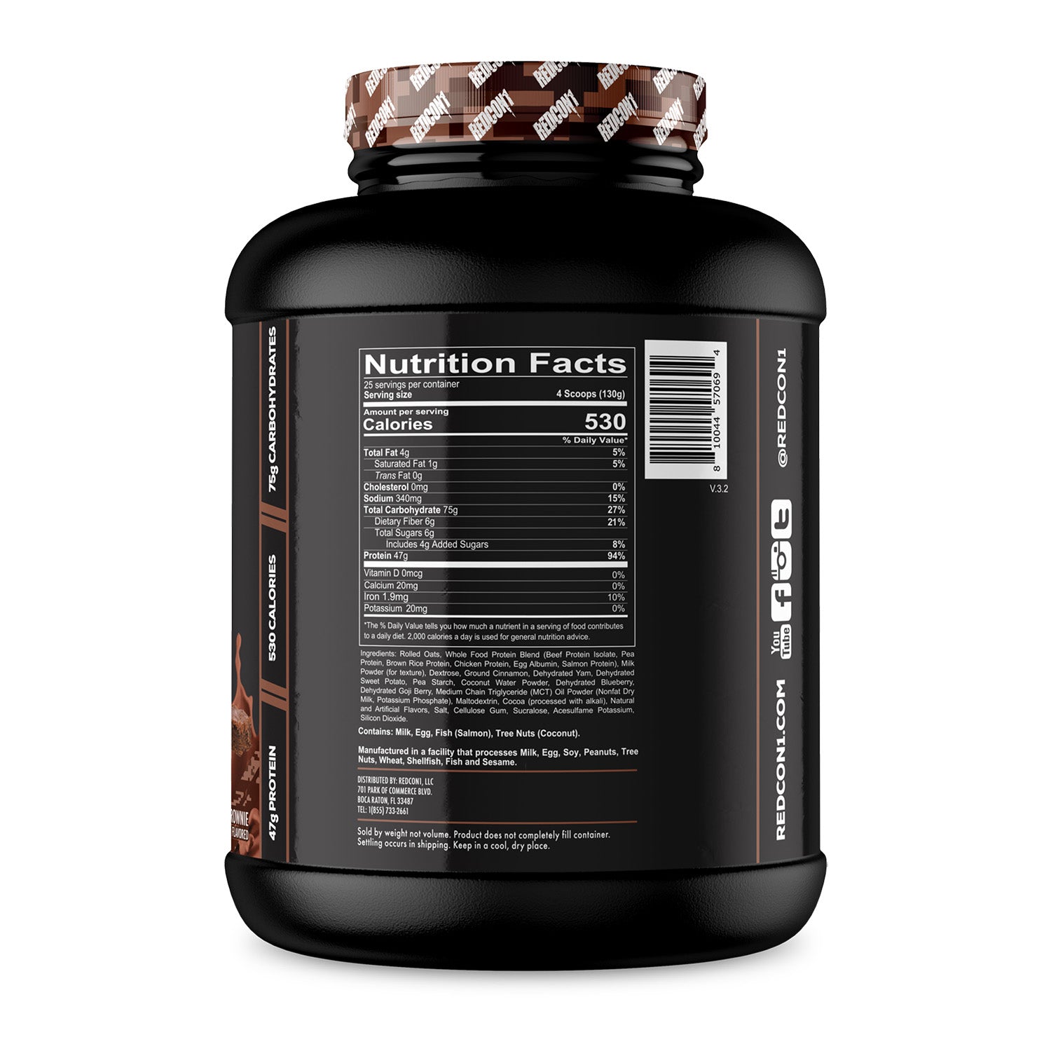 REDCON1® MRE® & Red Rex Massive Mass Stack