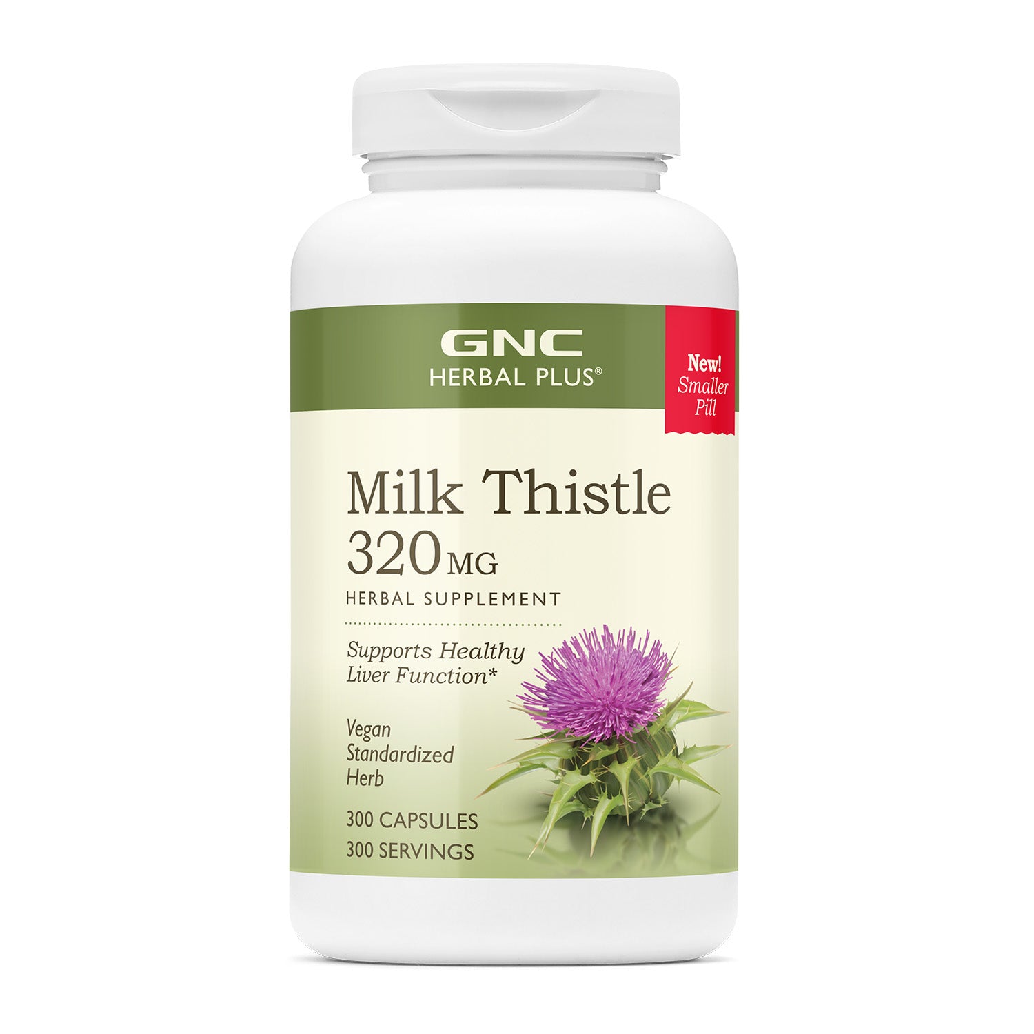 GNC Herbal Plus® Milk Thistle 320 mg
