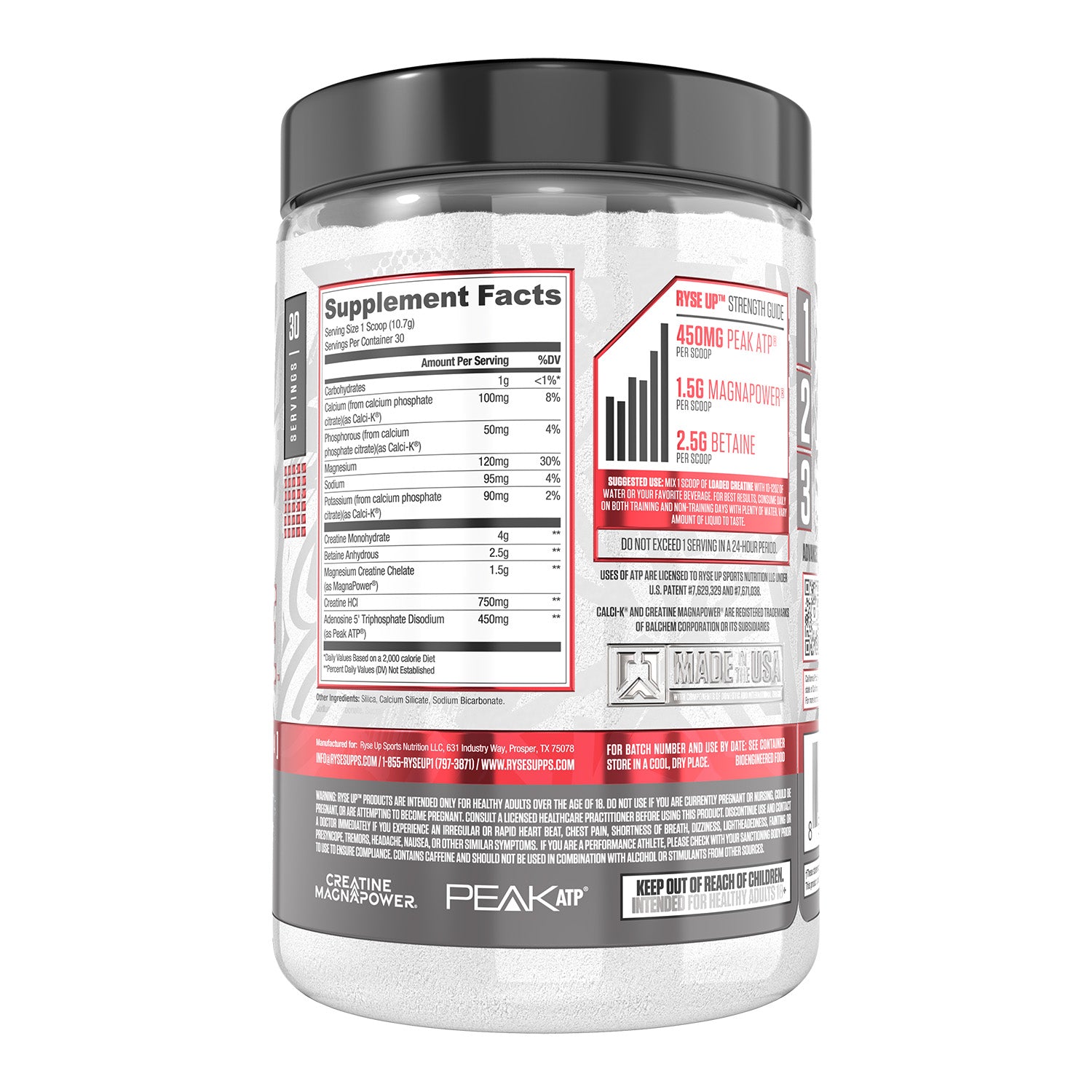 RYSE™ محملة بالكرياتين