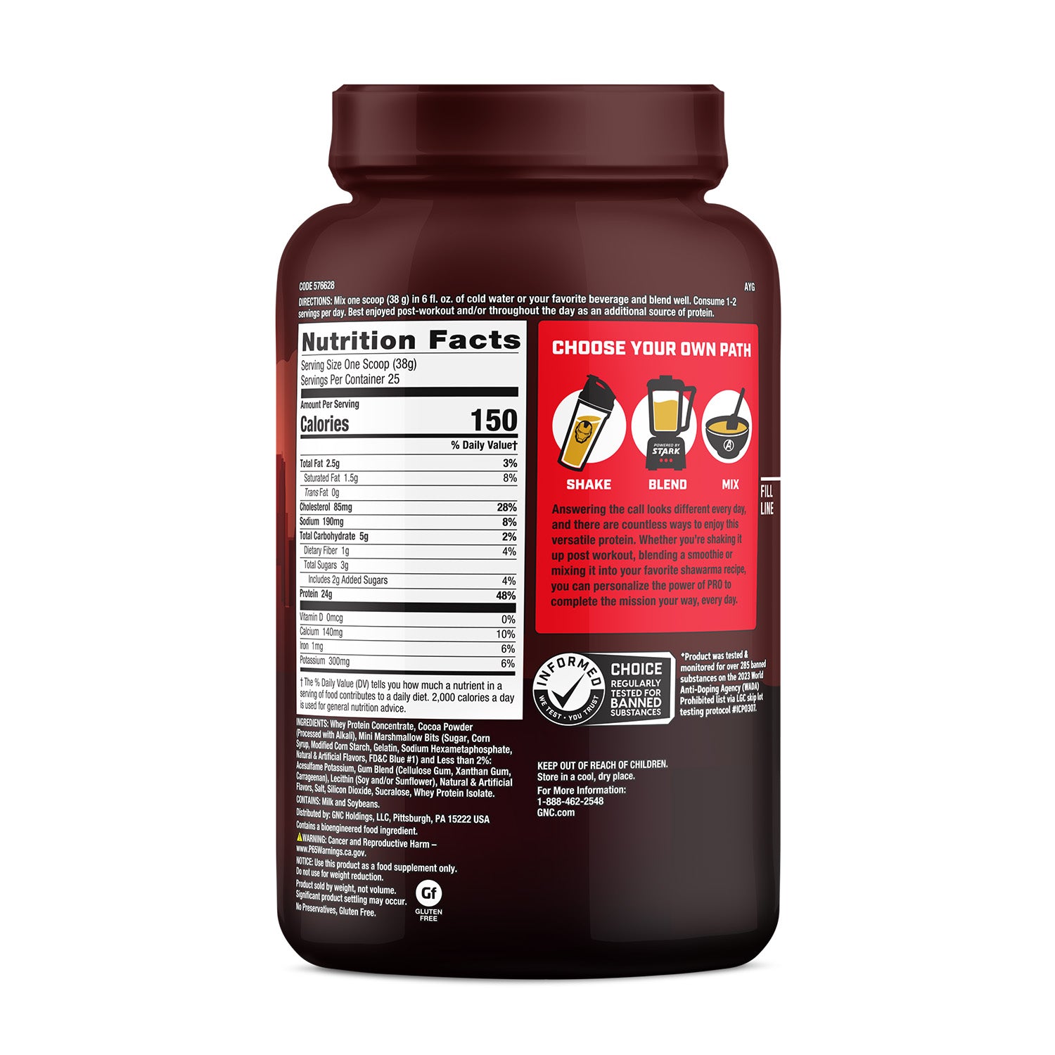 GNC Pro Performance® 100% Whey Marvel Bundle