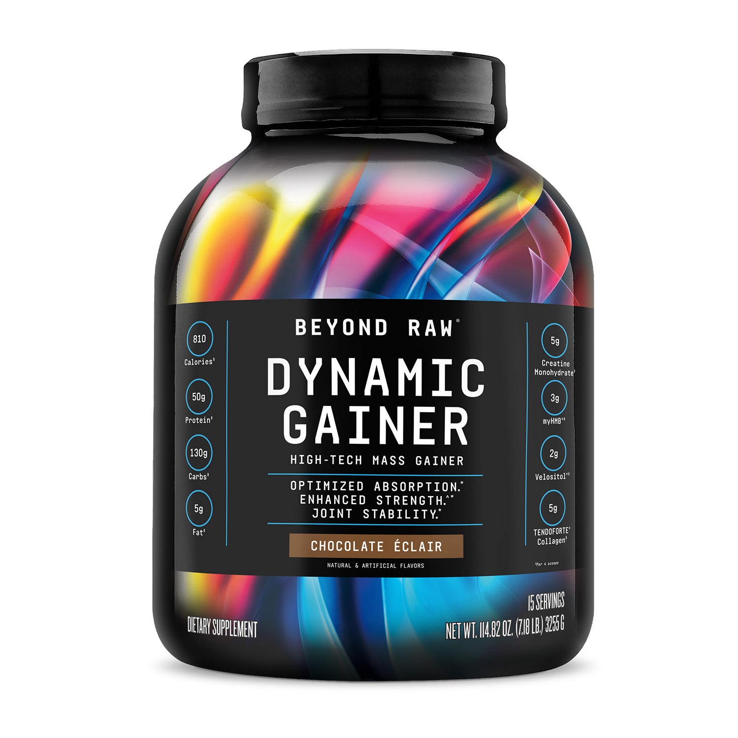 GNC Beyond Raw® Dynamic Gainer مكسب كتلة عضلية عالي التقنية