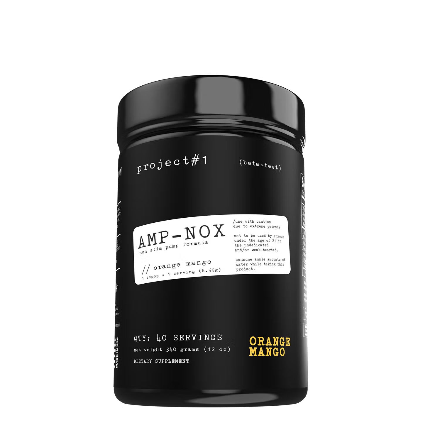 Project#1 Amp-Nox Non-Stim Pump