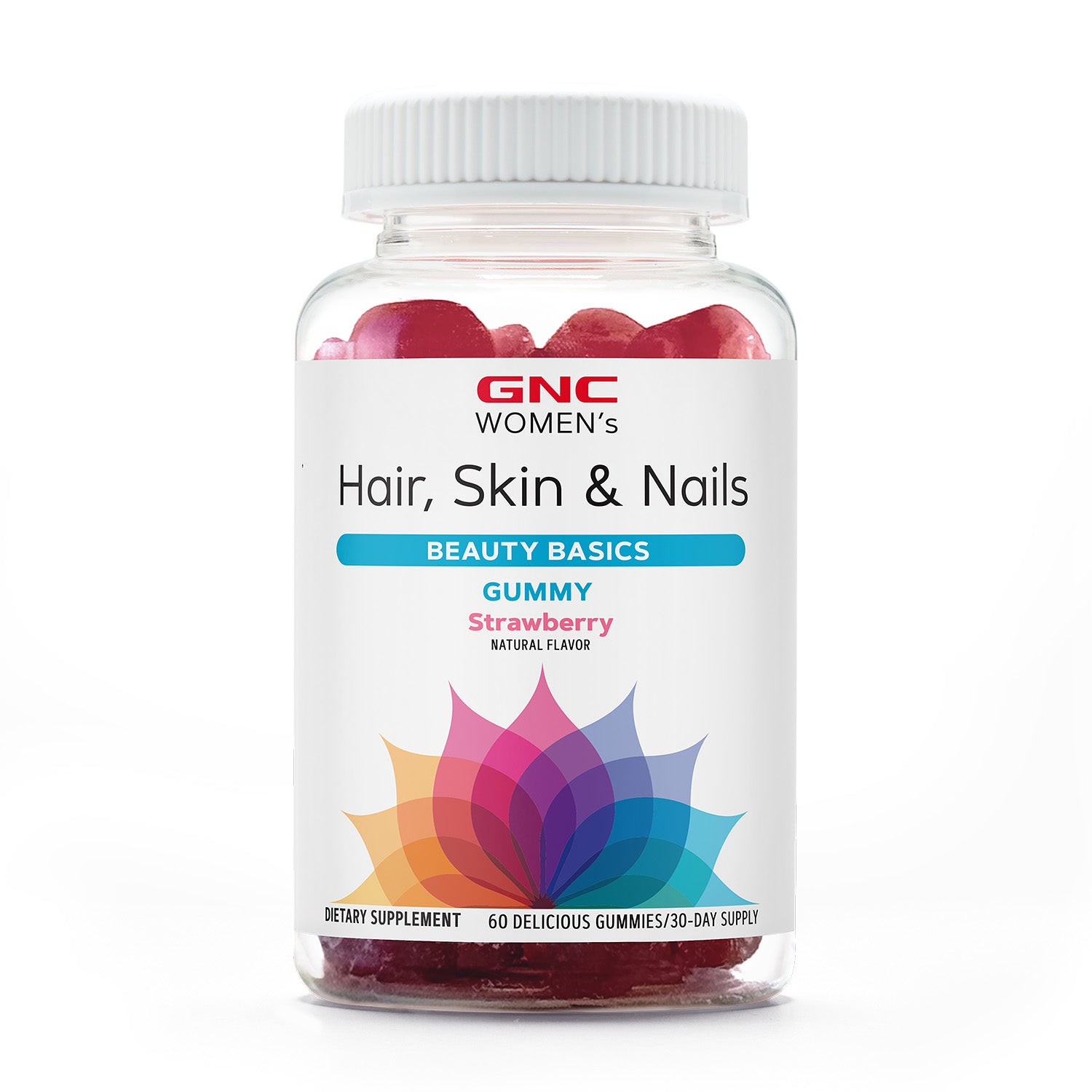 GNC Gummy للشعر والبشرة والأظافر للنساء