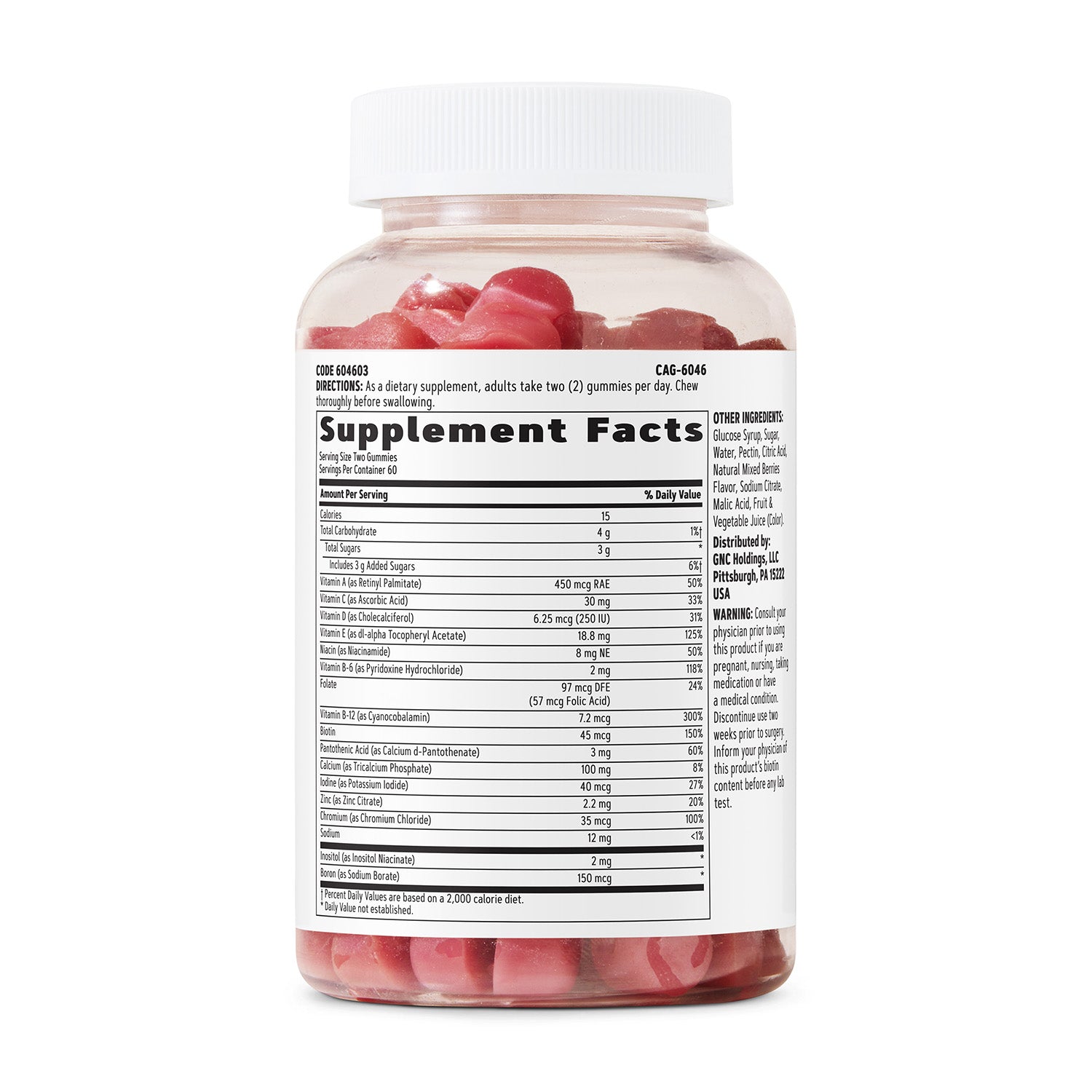 كبسولات الفيتامينات المتعددة للنساء من جي إن سي - جلوبال لاين