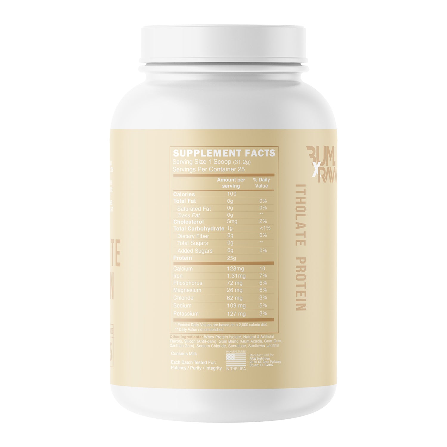 RAW Nutrition BUM Itholate Protein
