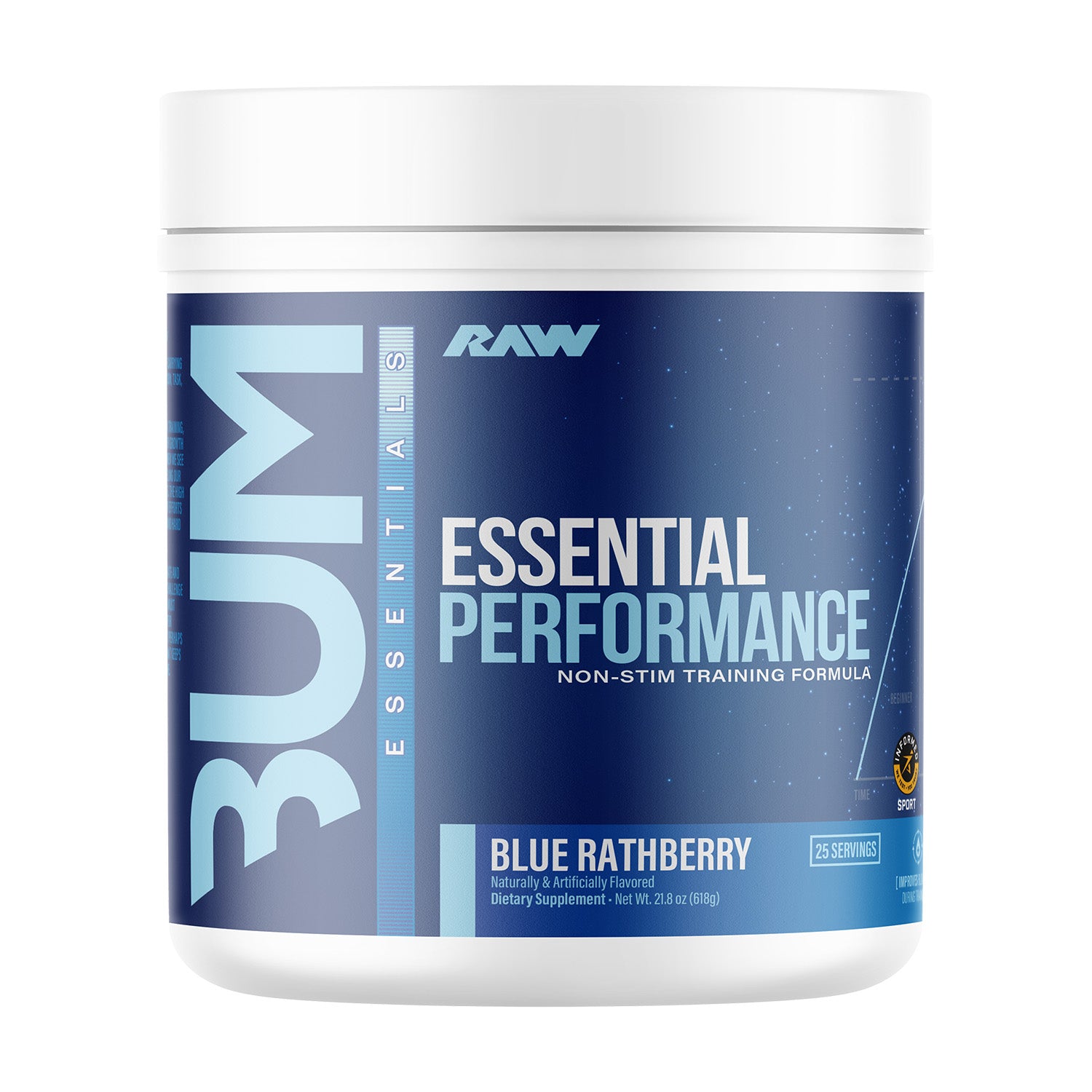 RAW Nutrition BUM Essential Performance غير المحفز