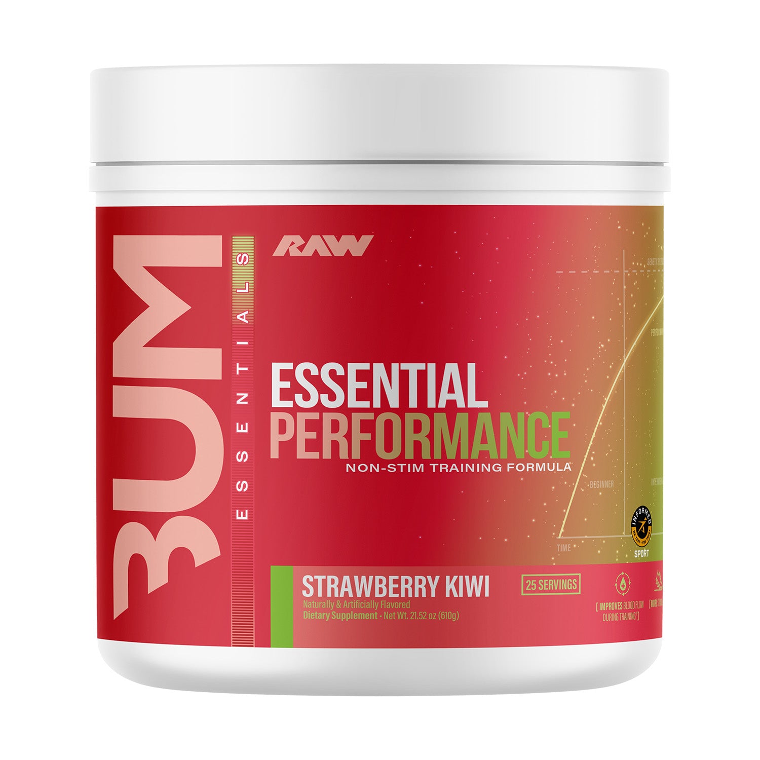 RAW Nutrition BUM Essential Performance غير المحفز