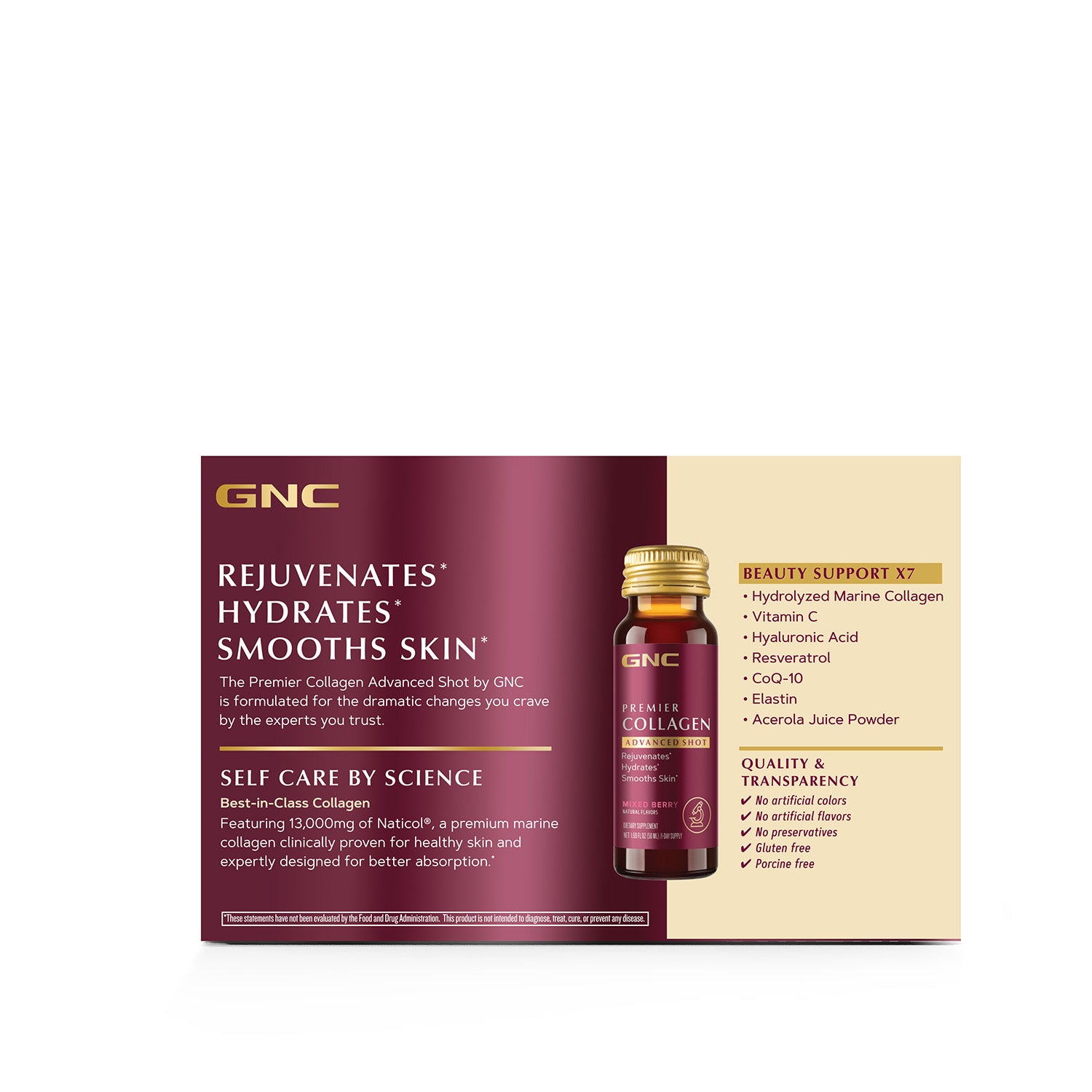 جرعة كولاجين بريمير المتقدمة من جي إن سي ٥٠ مل